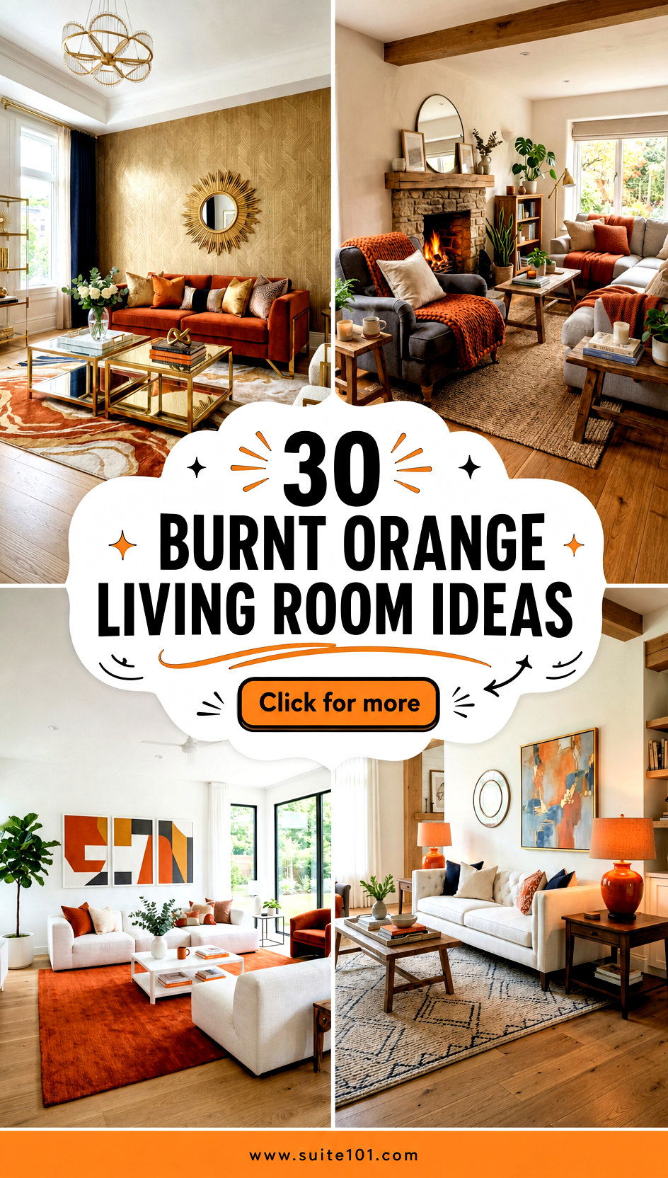 30 Burnt Orange Living Room Ideas for Bold Warmth and Style - 30 Burnt Orange Living Room Ideas for Bold Warmth and Style