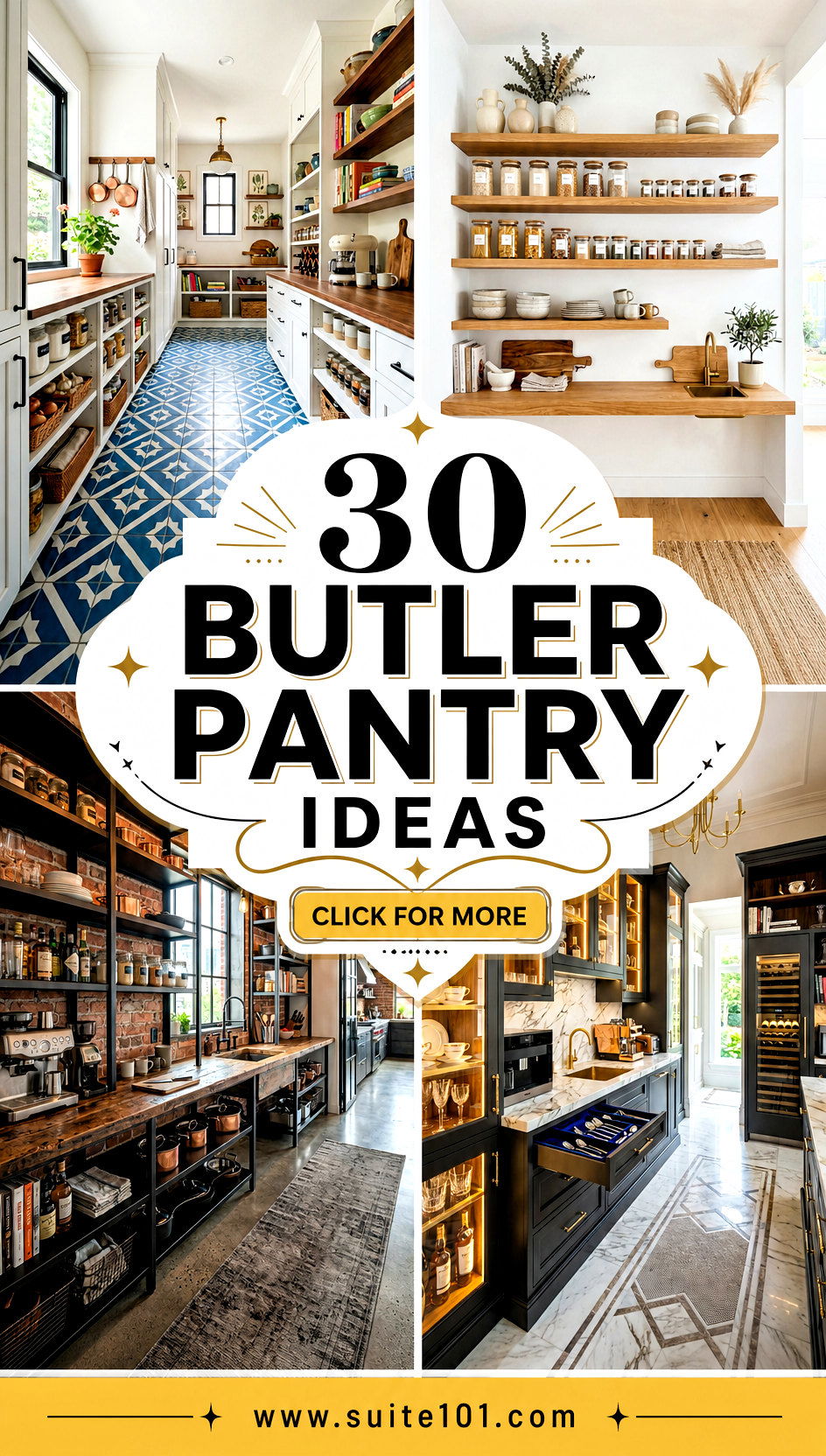 30 Butler Pantry Ideas for a Luxury-Looking Kitchen Storage - 30 Butler Pantry Ideas for a Luxury-Looking Kitchen Storage