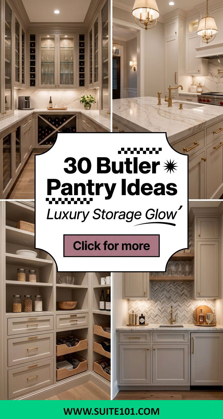 30 Butler Pantry Ideas for a Luxury-Looking Kitchen Storage - 30 Butler Pantry Ideas for a Luxury-Looking Kitchen Storage