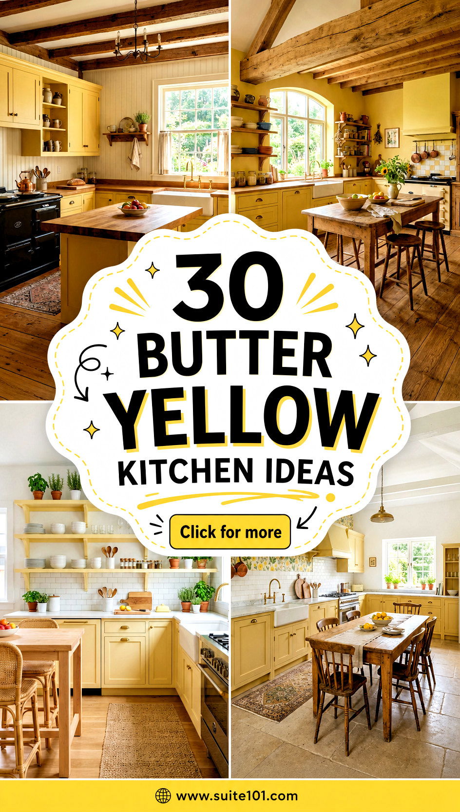 30 Butter Yellow Kitchen Ideas for Bright Stylish Cooking Spaces - 30 Butter Yellow Kitchen Ideas for Bright, Stylish Cooking Spaces