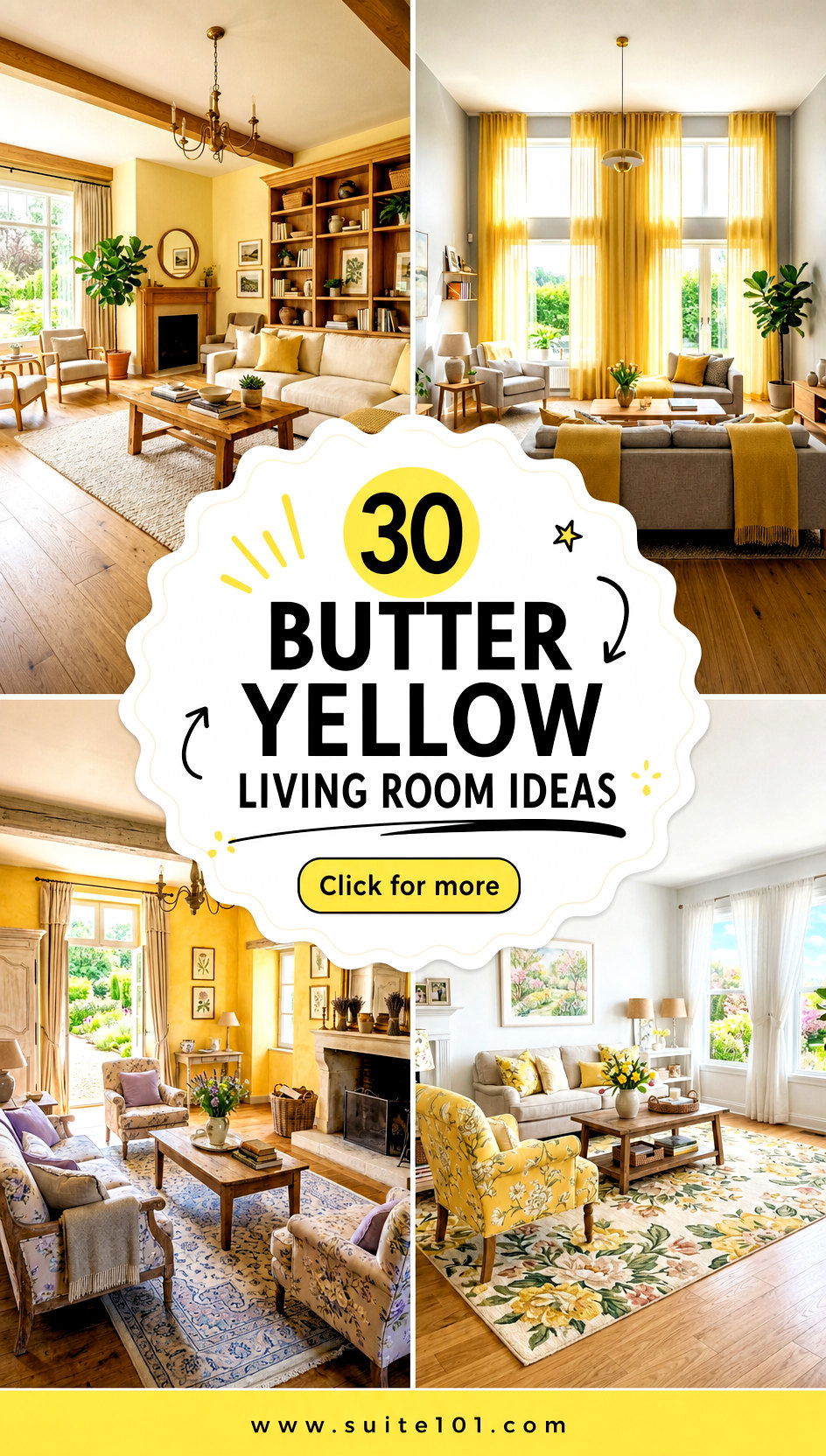 30 Butter Yellow Living Room Ideas for Bright Cozy Days Indoors - 30 Butter Yellow Living Room Ideas for Bright, Cozy Days Indoors