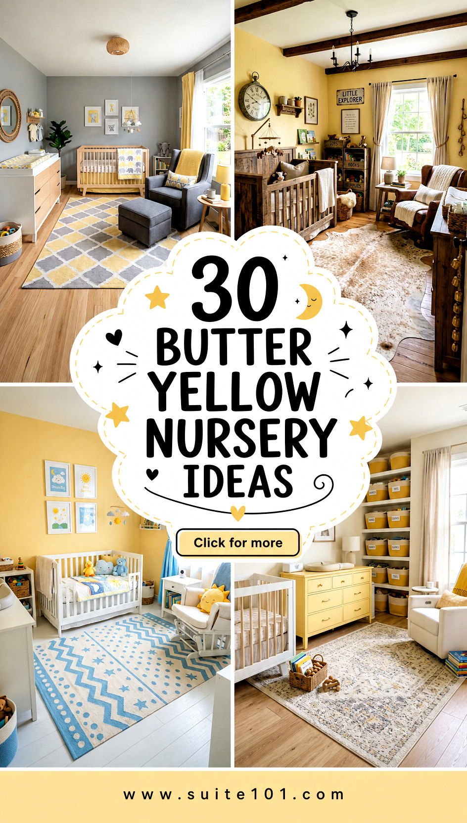 30 Butter Yellow Nursery Ideas for a Sweet Sunny Start - 30 Butter Yellow Nursery Ideas for a Sweet, Sunny Start