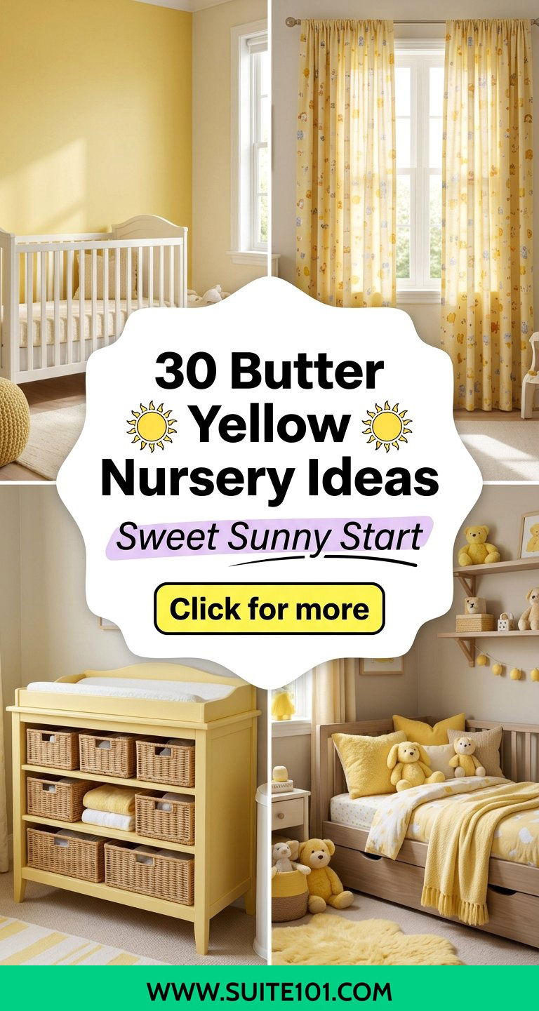 30 Butter Yellow Nursery Ideas for a Sweet Sunny Start - 30 Butter Yellow Nursery Ideas for a Sweet, Sunny Start