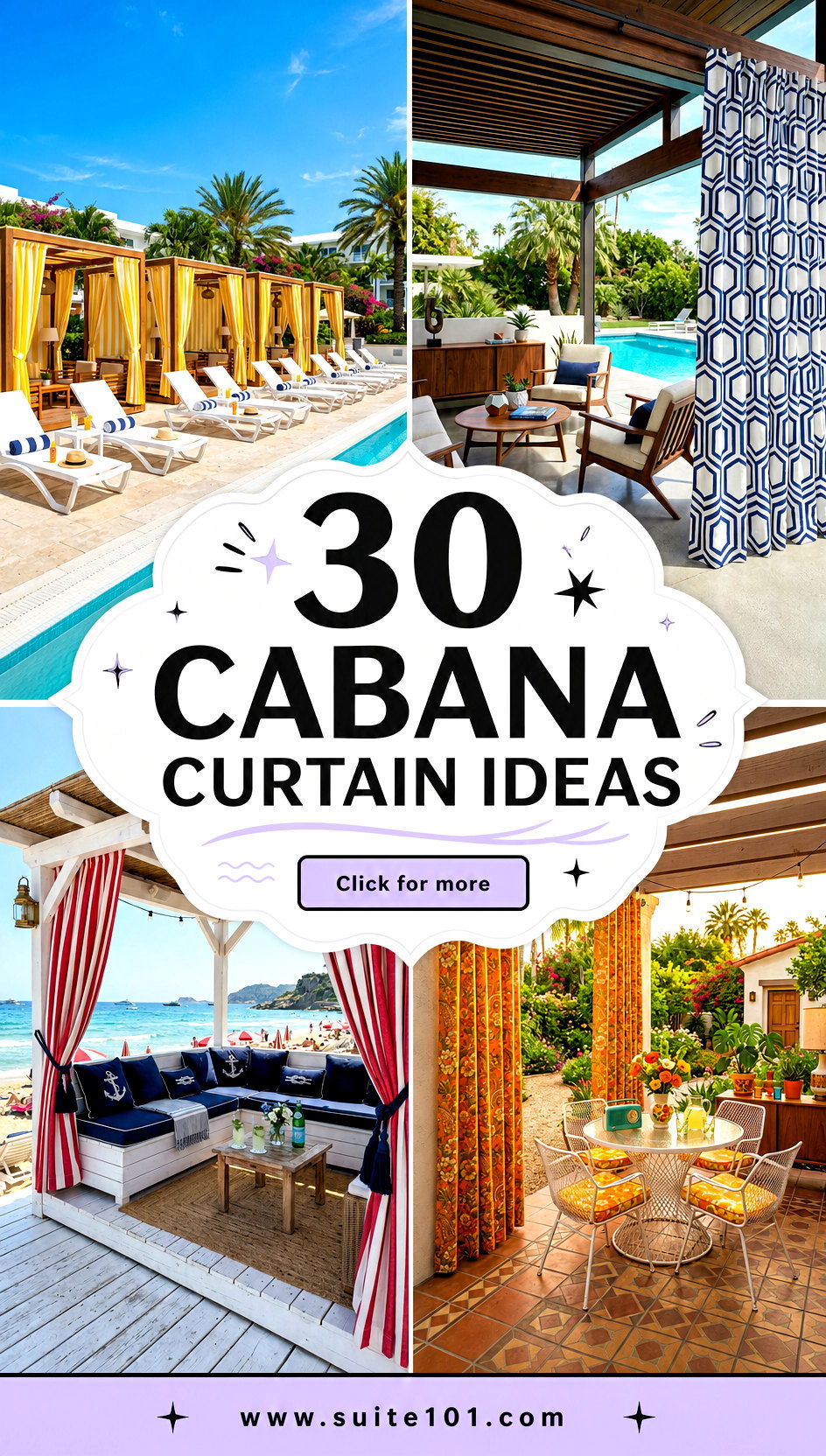 30 Cabana Curtain Ideas for Privacy Shade and Style Today - 30 Cabana Curtain Ideas for Privacy, Shade, and Style Today