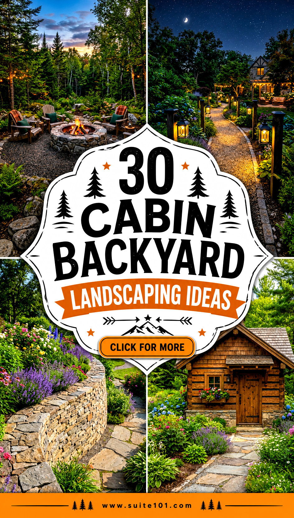 30 Cabin Backyard Landscaping Ideas for a True Wilderness Escape - 30 Cabin Backyard Landscaping Ideas for a True Wilderness Escape