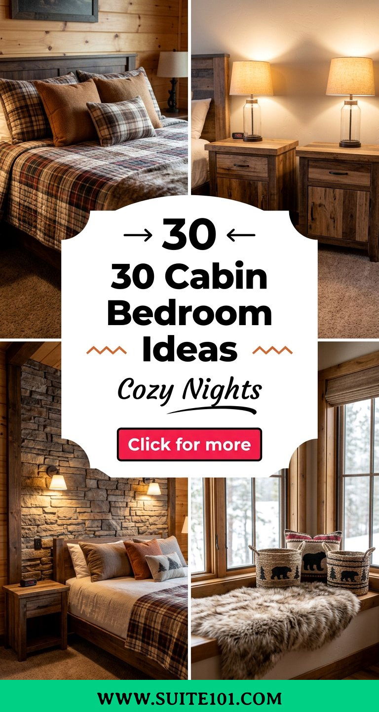 30 Cabin Bedroom Ideas for Cozy Nights and Better Rustic Calm - 30 Cabin Bedroom Ideas for Cozy Nights and Better Rustic Calm