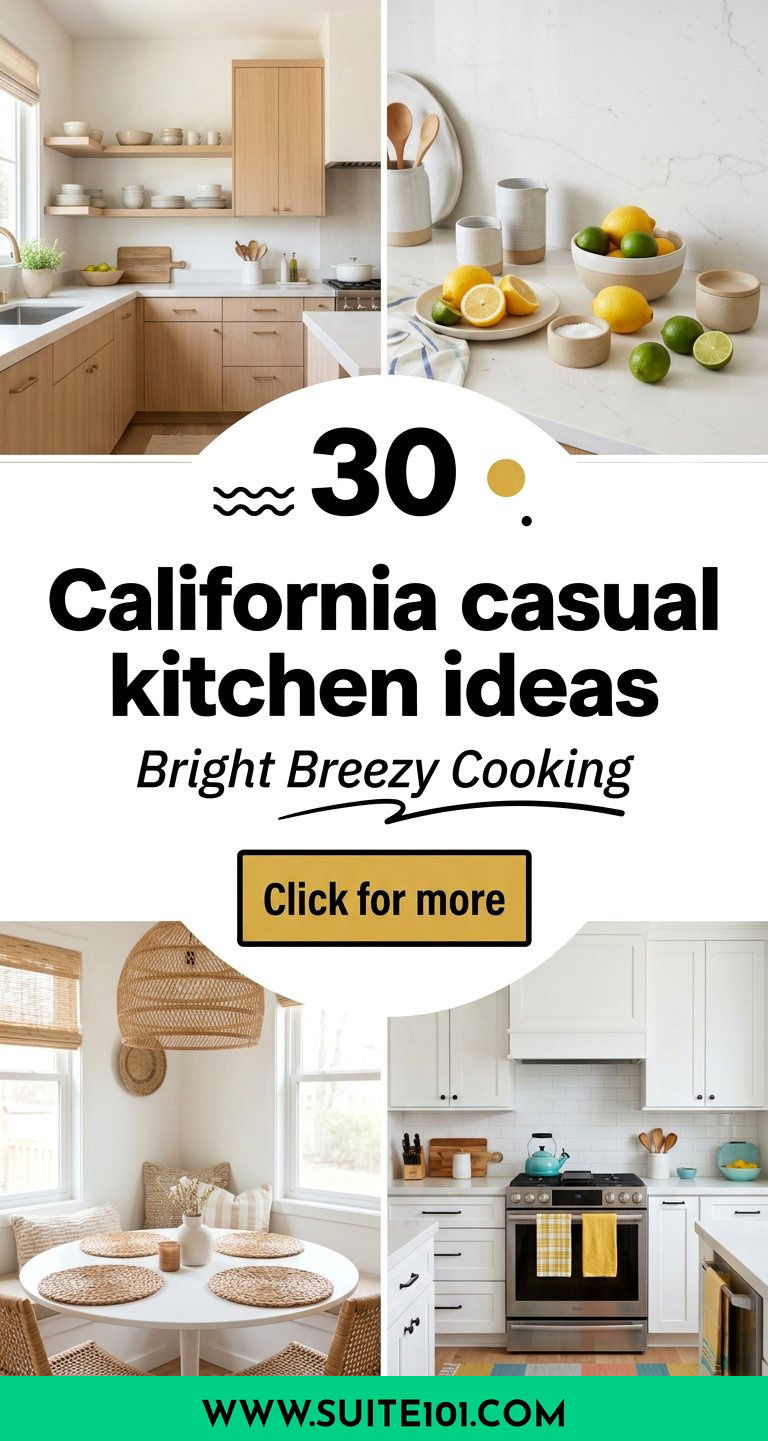 30 California casual kitchen ideas for Bright Breezy Cooking - 30 California casual kitchen ideas for Bright Breezy Cooking