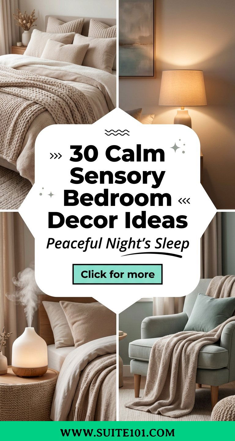 30 Calm Sensory Bedroom Decor Ideas for a Peaceful Nights Sleep - 30 Calm Sensory Bedroom Decor Ideas for a Peaceful Night's Sleep