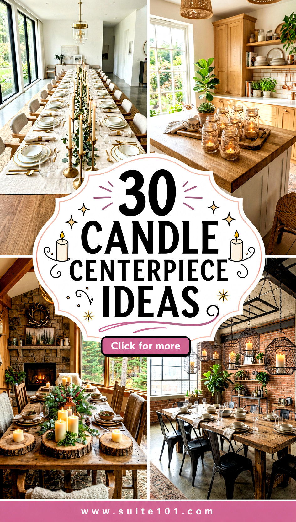 30 Candle Centerpiece Ideas for Effortless Table Glow Tonight - 30 Candle Centerpiece Ideas for Effortless Table Glow Tonight