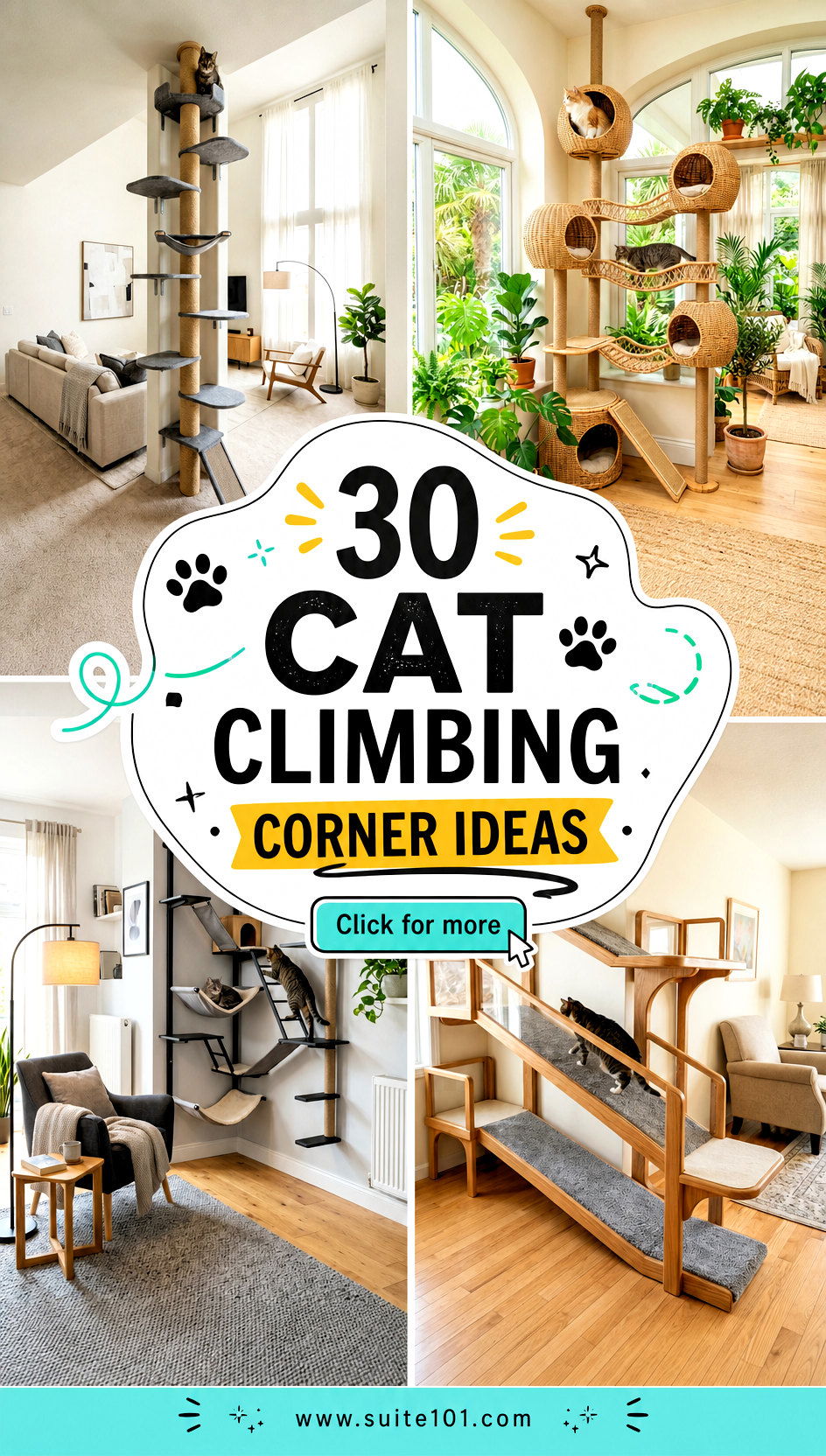 30 Cat Climbing Corner Ideas to Create a Safe Fun Play Zone - 30 Cat Climbing Corner Ideas to Create a Safe, Fun Play Zone