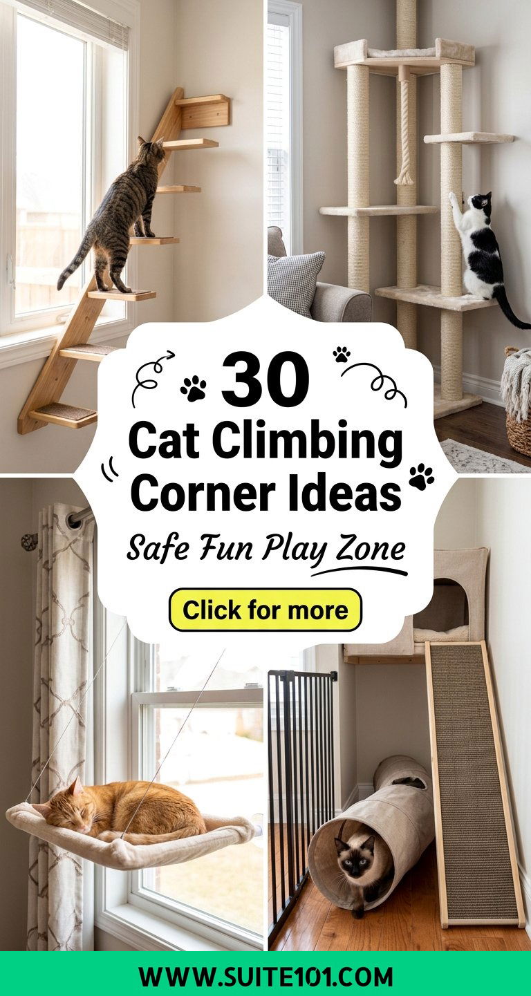 30 Cat Climbing Corner Ideas to Create a Safe Fun Play Zone - 30 Cat Climbing Corner Ideas to Create a Safe, Fun Play Zone