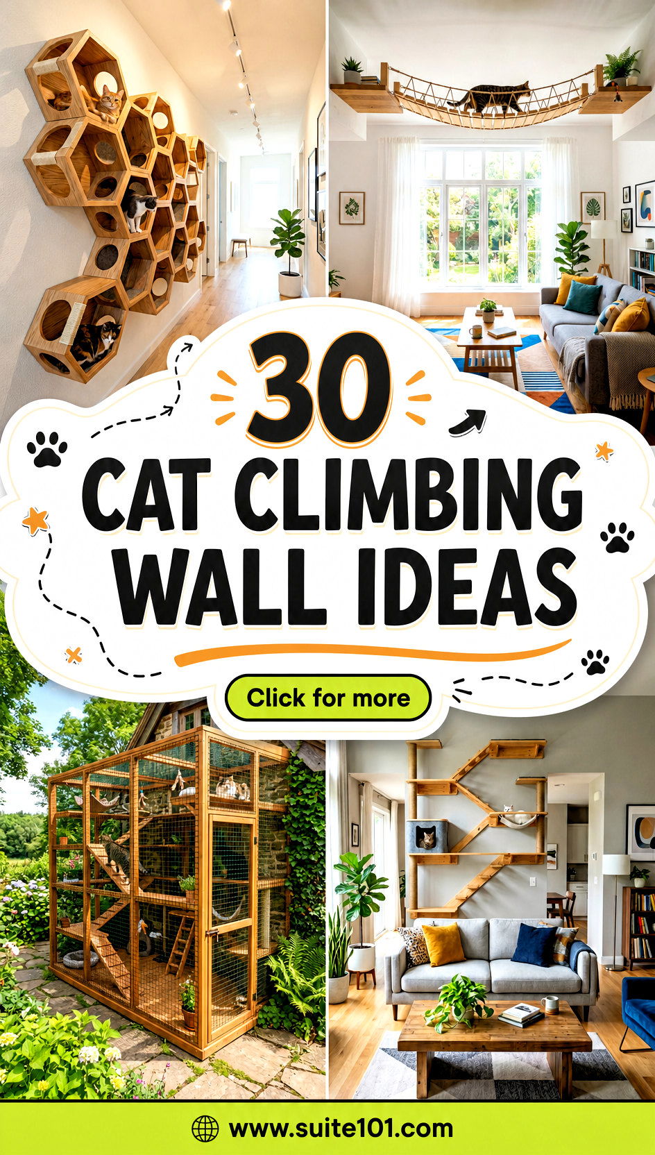30 Cat Climbing Wall Ideas to Keep Your Cat Happy and Busy - 30 Cat Climbing Wall Ideas to Keep Your Cat Happy and Busy
