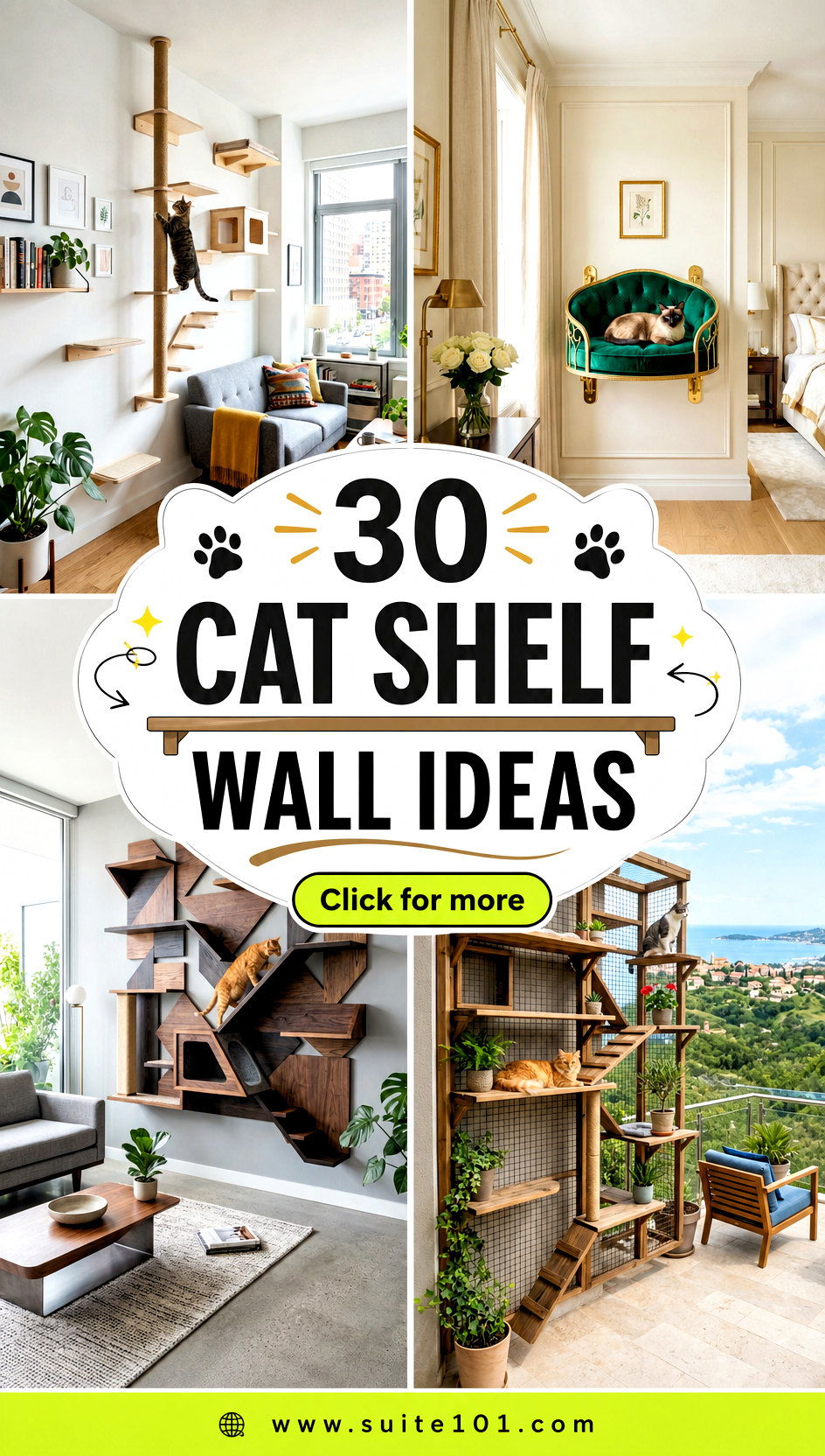 30 Cat Shelf Wall Ideas for a Stylish Cozy Vertical Setup - 30 Cat Shelf Wall Ideas for a Stylish, Cozy Vertical Setup