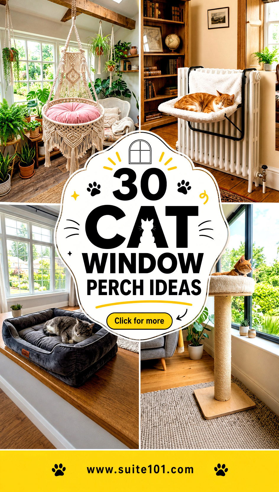 30 Cat Window Perch Ideas to Keep Them Happy and Focused - 30 Cat Window Perch Ideas to Keep Them Happy and Focused