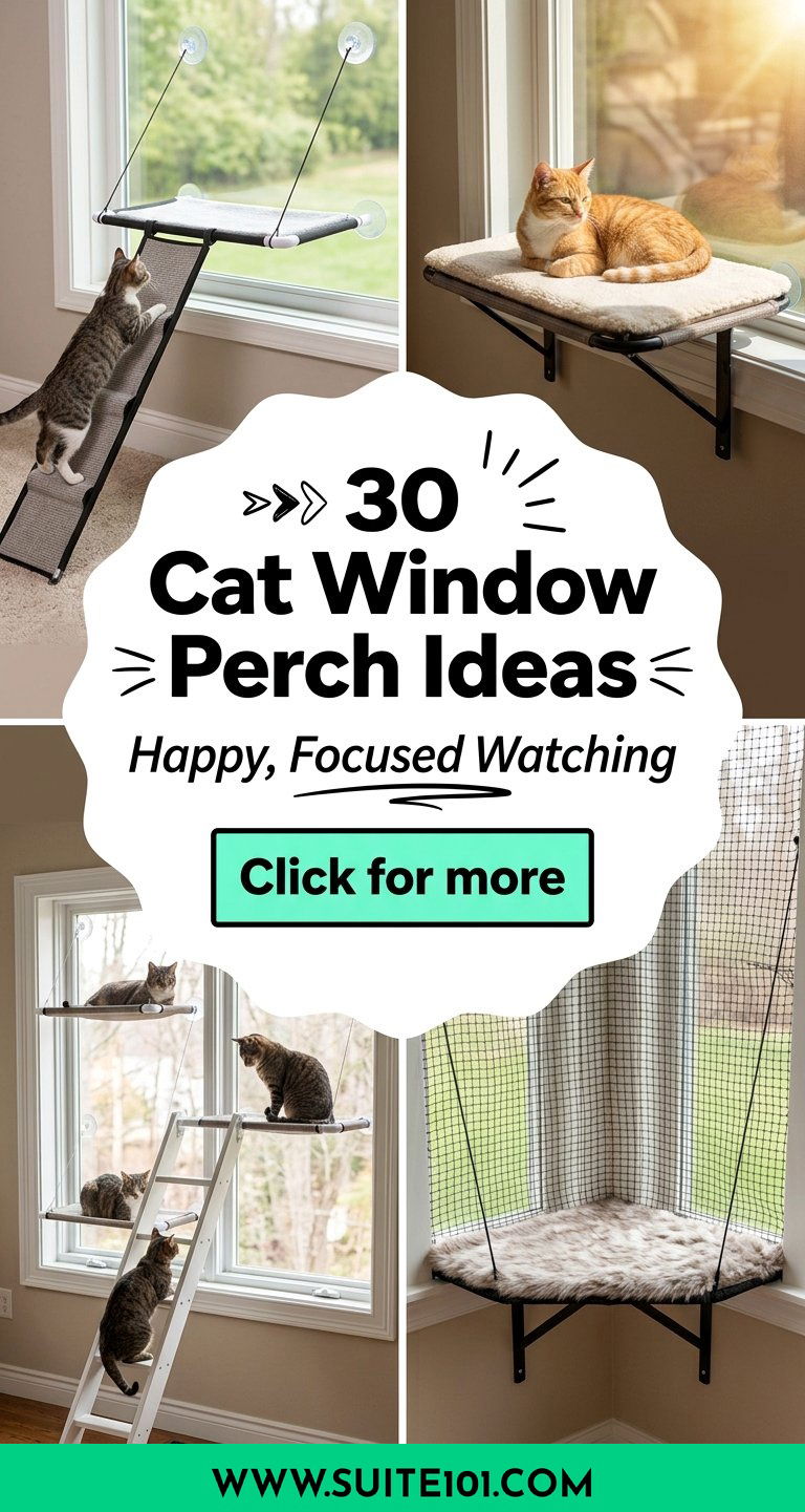 30 Cat Window Perch Ideas to Keep Them Happy and Focused - 30 Cat Window Perch Ideas to Keep Them Happy and Focused