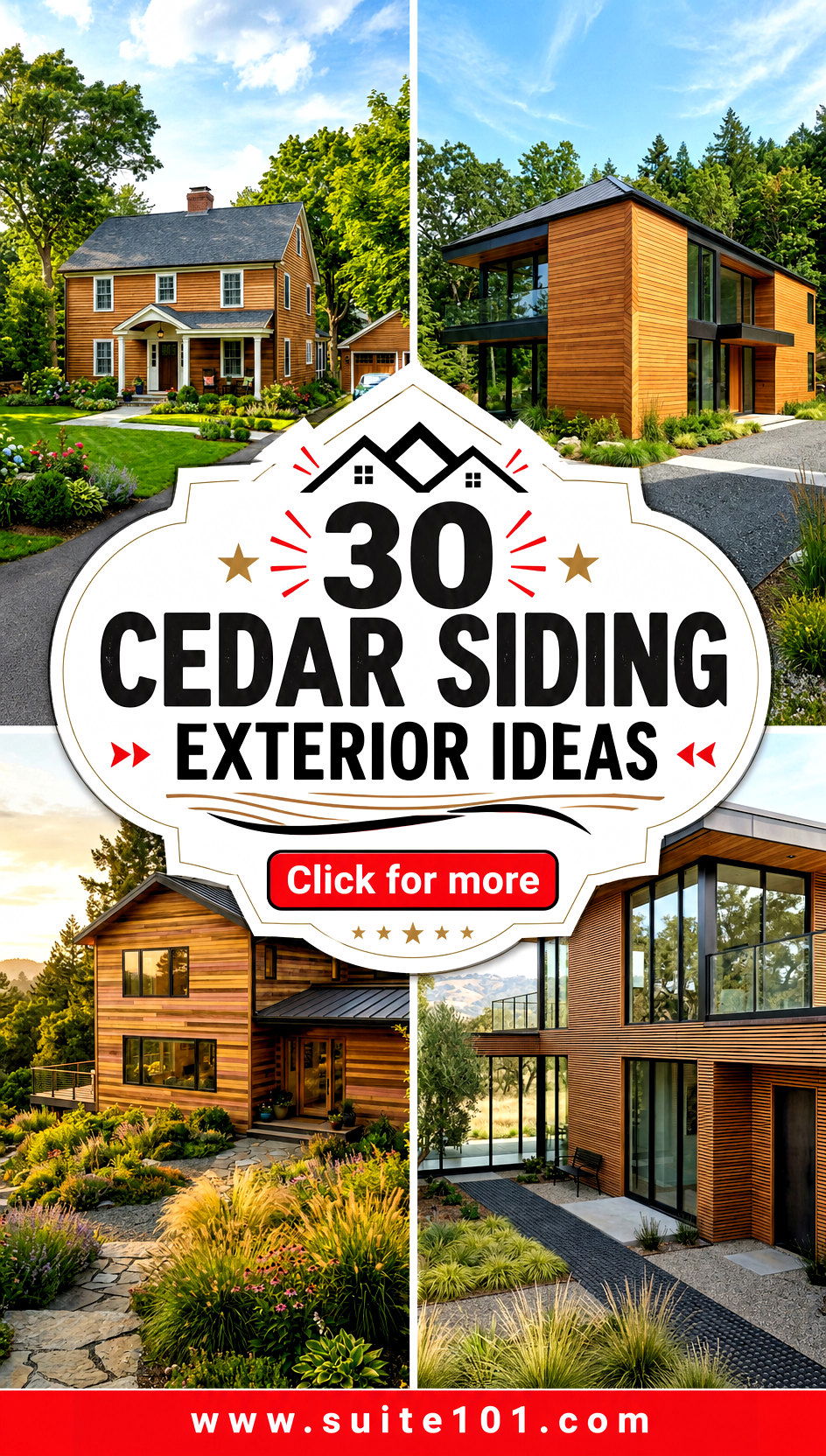 30 Cedar Siding Exterior Ideas for Beautiful Durable Facades - 30 Cedar Siding Exterior Ideas for Beautiful, Durable Facades