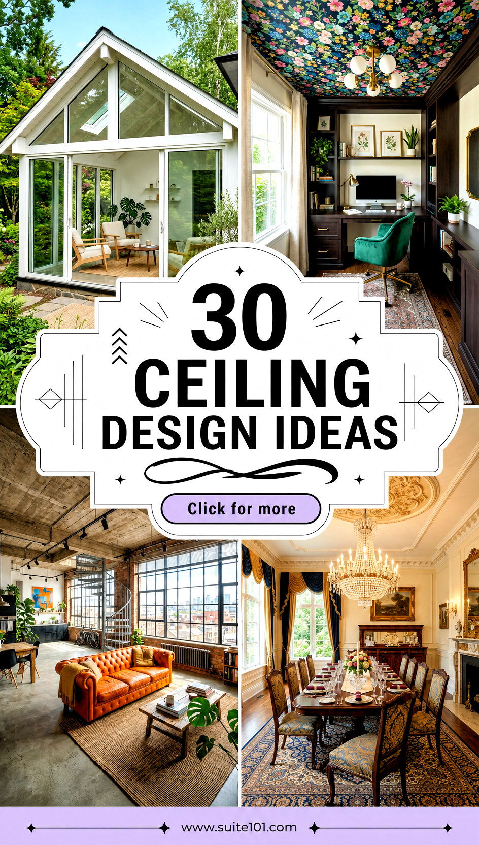 30 Ceiling Design Ideas for a Bold Beautiful Home Upgrade - 30 Ceiling Design Ideas for a Bold, Beautiful Home Upgrade