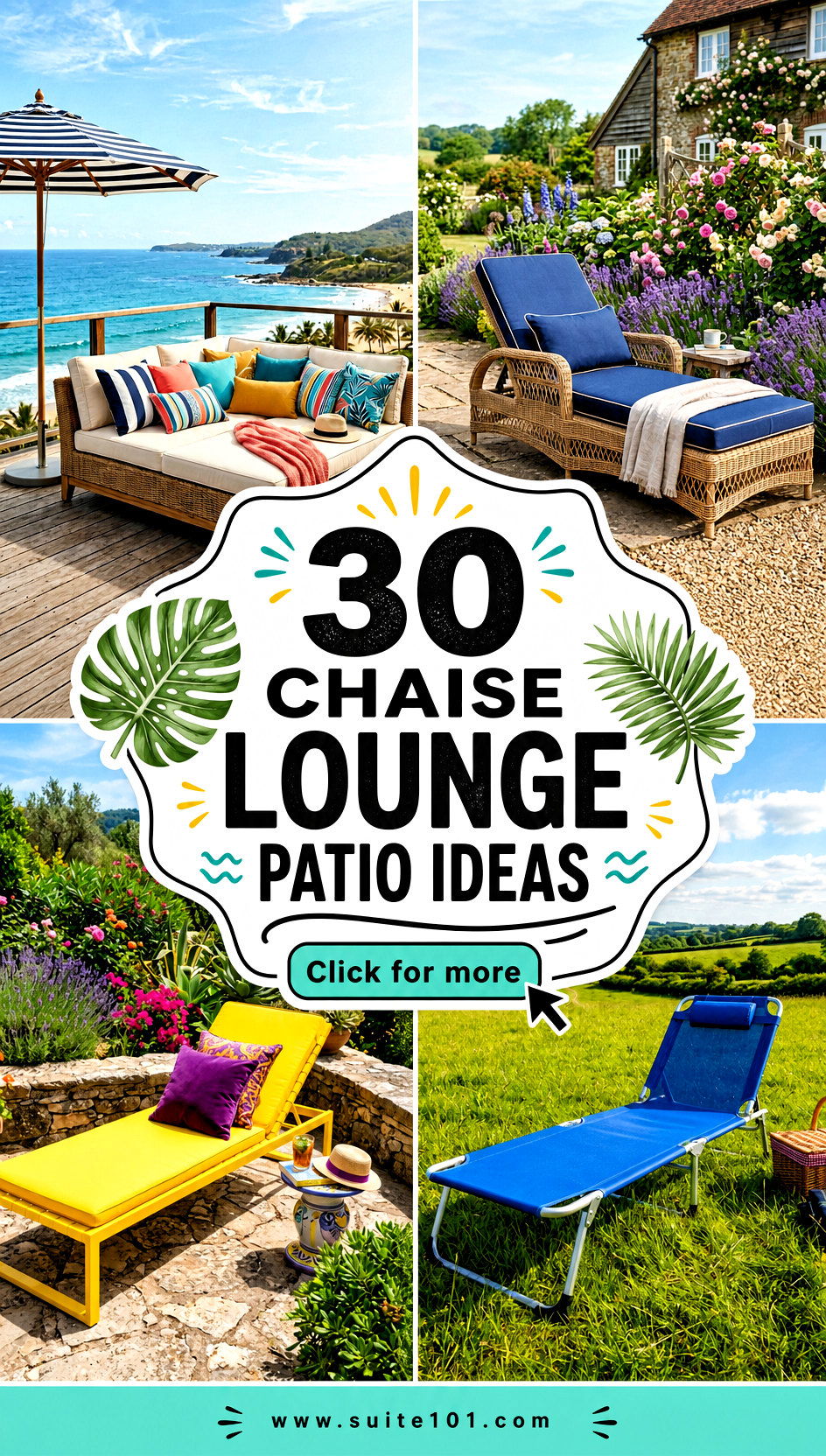 30 Chaise Lounge Patio Ideas for Relaxed Outdoor Living - 30 Chaise Lounge Patio Ideas for Relaxed Outdoor Living