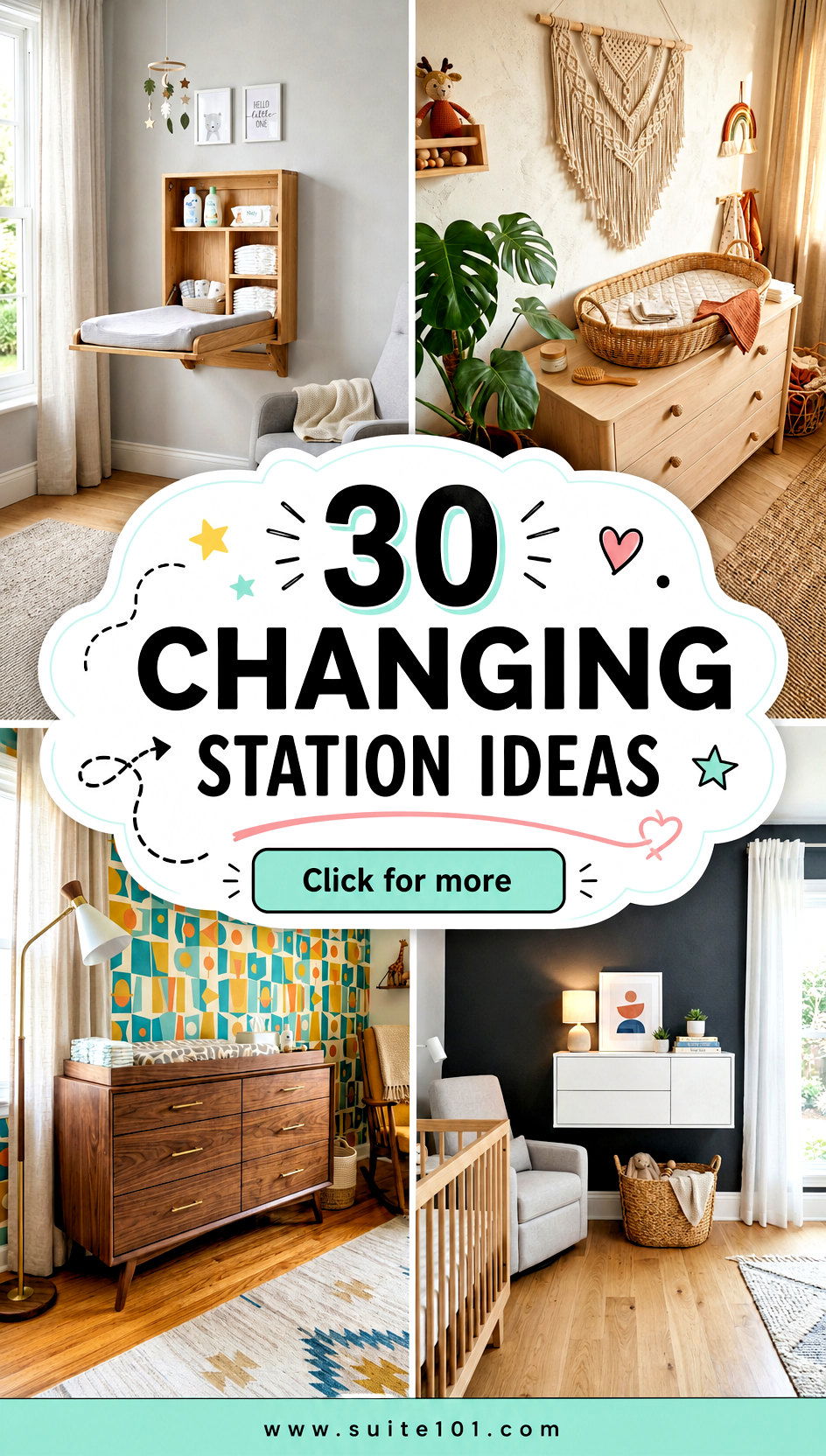 30 Changing Station Ideas for a Stylish Safe Nursery Setup - 30 Changing Station Ideas for a Stylish, Safe Nursery Setup