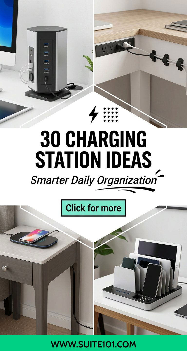 30 Charging Station Ideas for Smarter Daily Organization - 30 Charging Station Ideas for Smarter Daily Organization