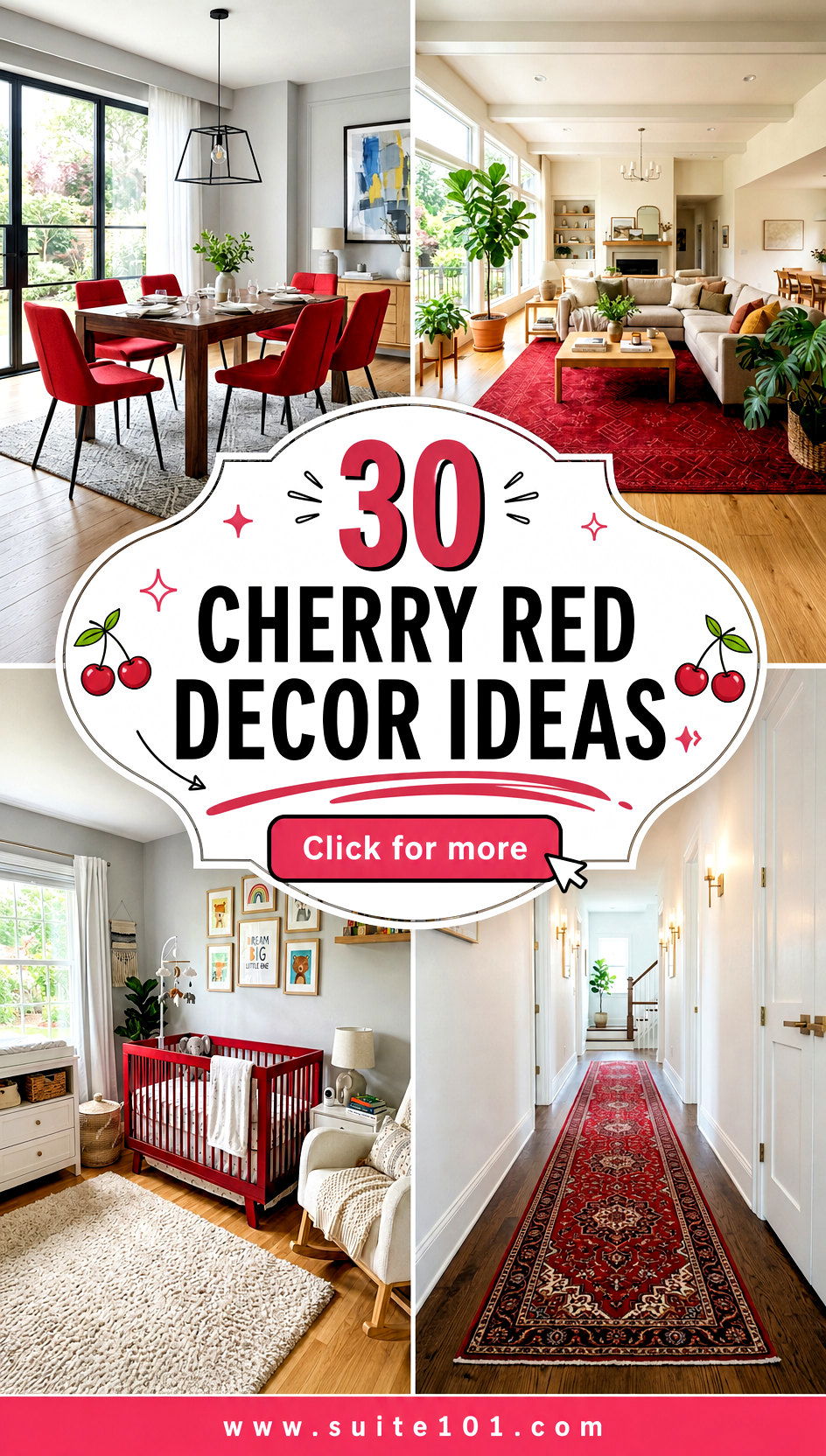 30 Cherry Red Decor Ideas to Make Any Room Pop Instantly - 30 Cherry Red Decor Ideas to Make Any Room Pop Instantly