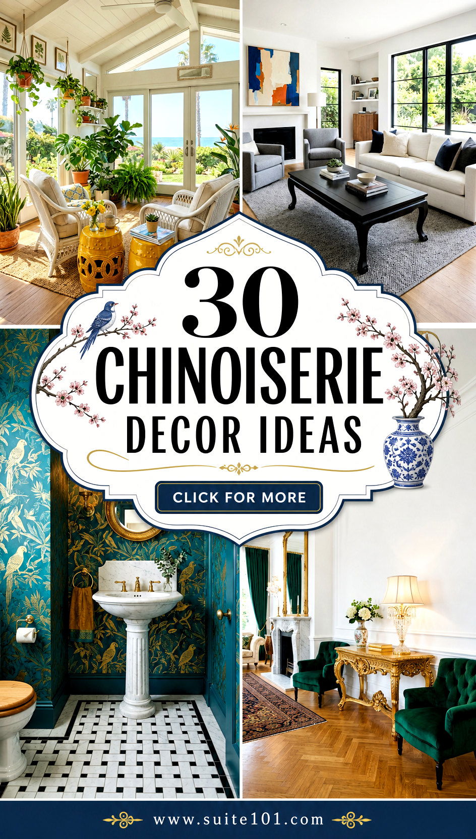 30 Chinoiserie Decor Ideas for Elegant Walls and Tabletop Charm - 30 Chinoiserie Decor Ideas for Elegant Walls and Tabletop Charm