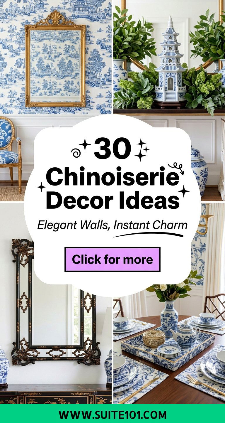 30 Chinoiserie Decor Ideas for Elegant Walls and Tabletop Charm - 30 Chinoiserie Decor Ideas for Elegant Walls and Tabletop Charm