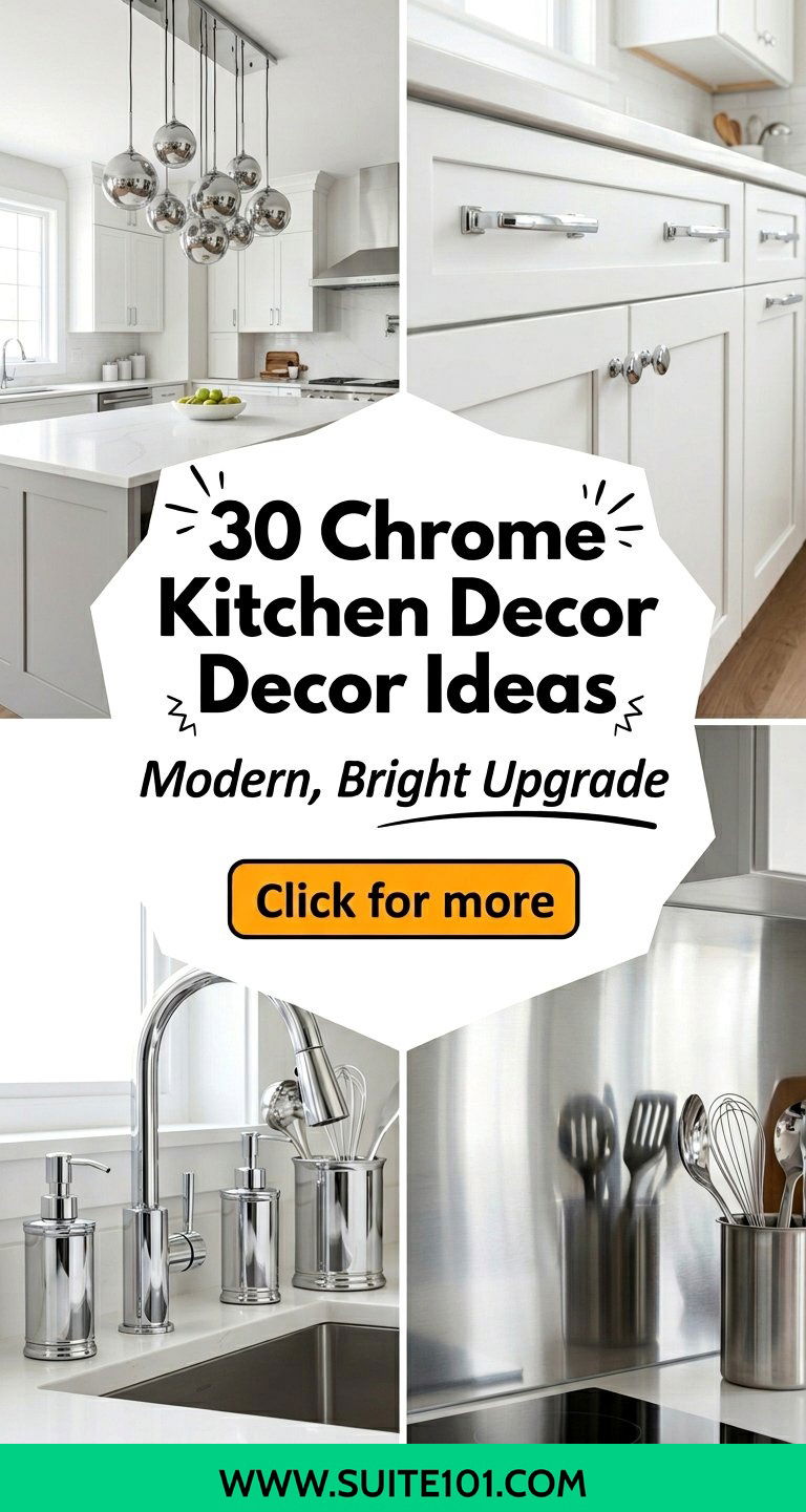 30 Chrome Kitchen Decor Ideas for a Modern Bright Upgrade - 30 Chrome Kitchen Decor Ideas for a Modern, Bright Upgrade
