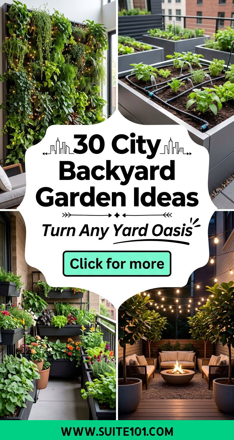 30 City Backyard Garden Ideas That Turn Any Yard Into Oasis - 30 City Backyard Garden Ideas That Turn Any Yard Into Oasis