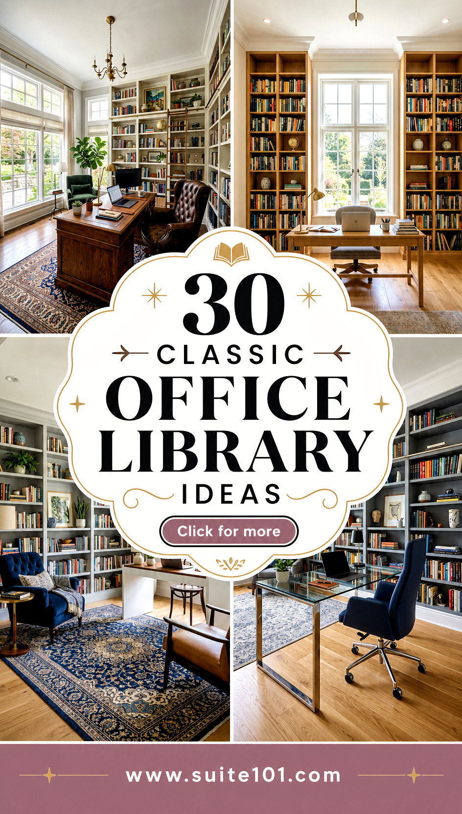 30 Classic Office Library Ideas for a Cozy Scholarly Retreat - 30 Classic Office Library Ideas for a Cozy, Scholarly Retreat