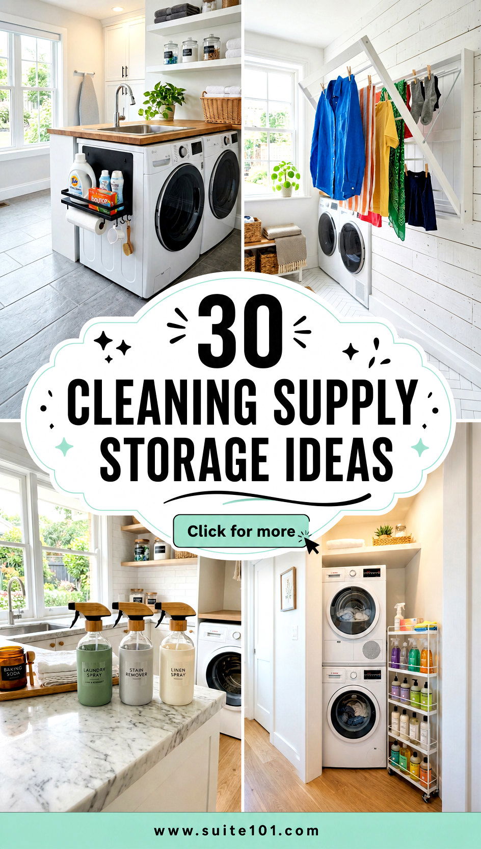30 Cleaning Supply Storage Ideas That Keep Everything in Reach - 30 Cleaning Supply Storage Ideas That Keep Everything in Reach