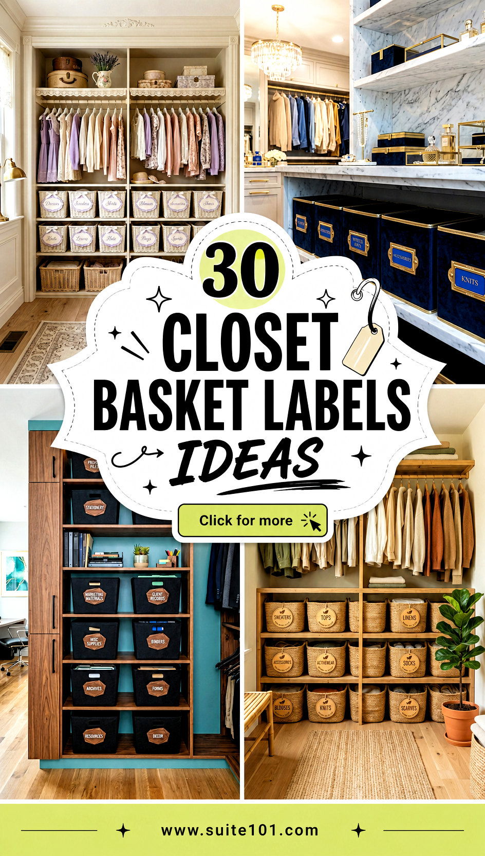 30 Closet Basket Labels Ideas to Organize Smarter Every Day - 30 Closet Basket Labels Ideas to Organize Smarter Every Day
