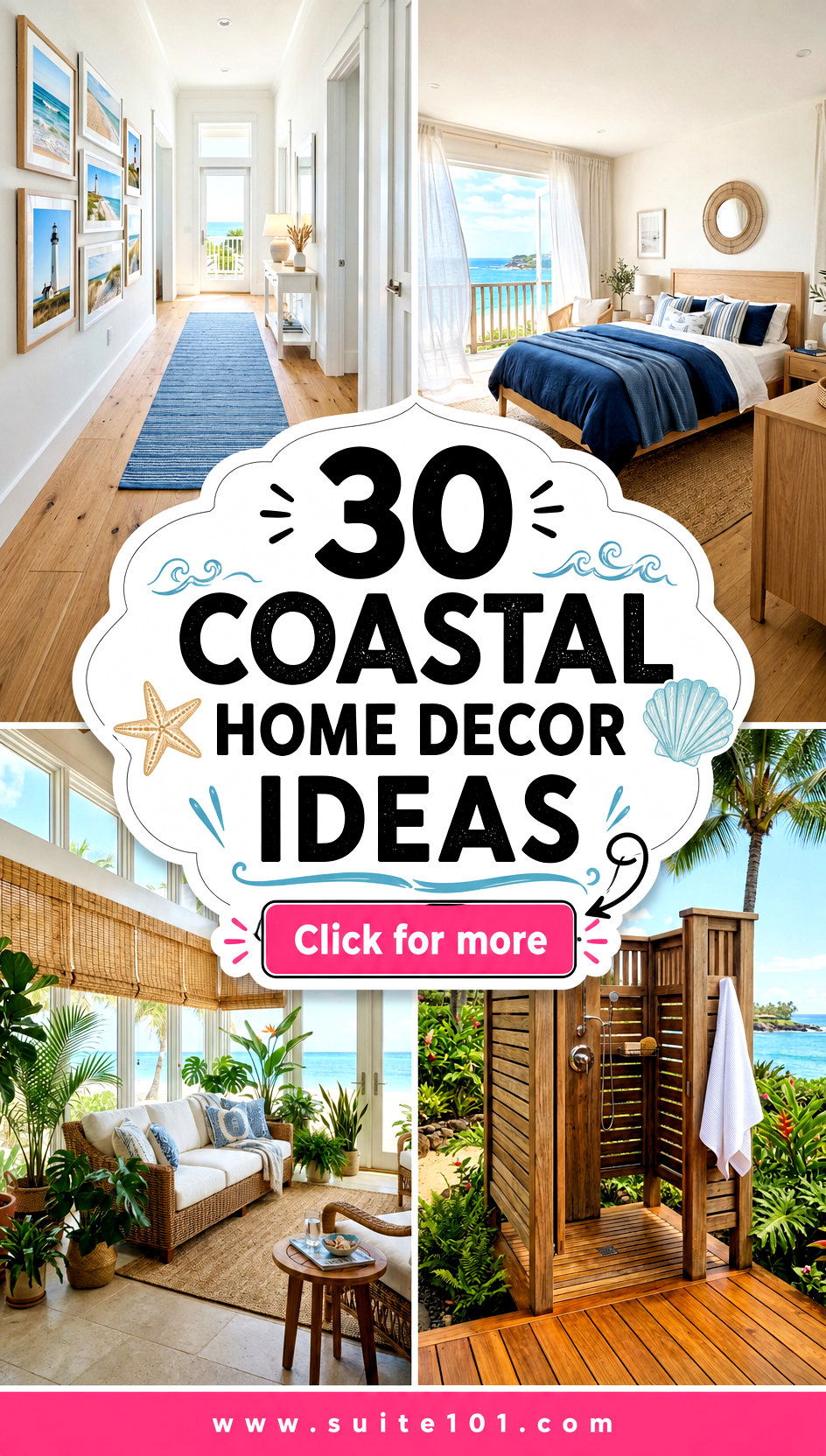 30 Coastal Home Decor Ideas for Light Airy Rooms Youll Love - 30 Coastal Home Decor Ideas for Light, Airy Rooms You'll Love
