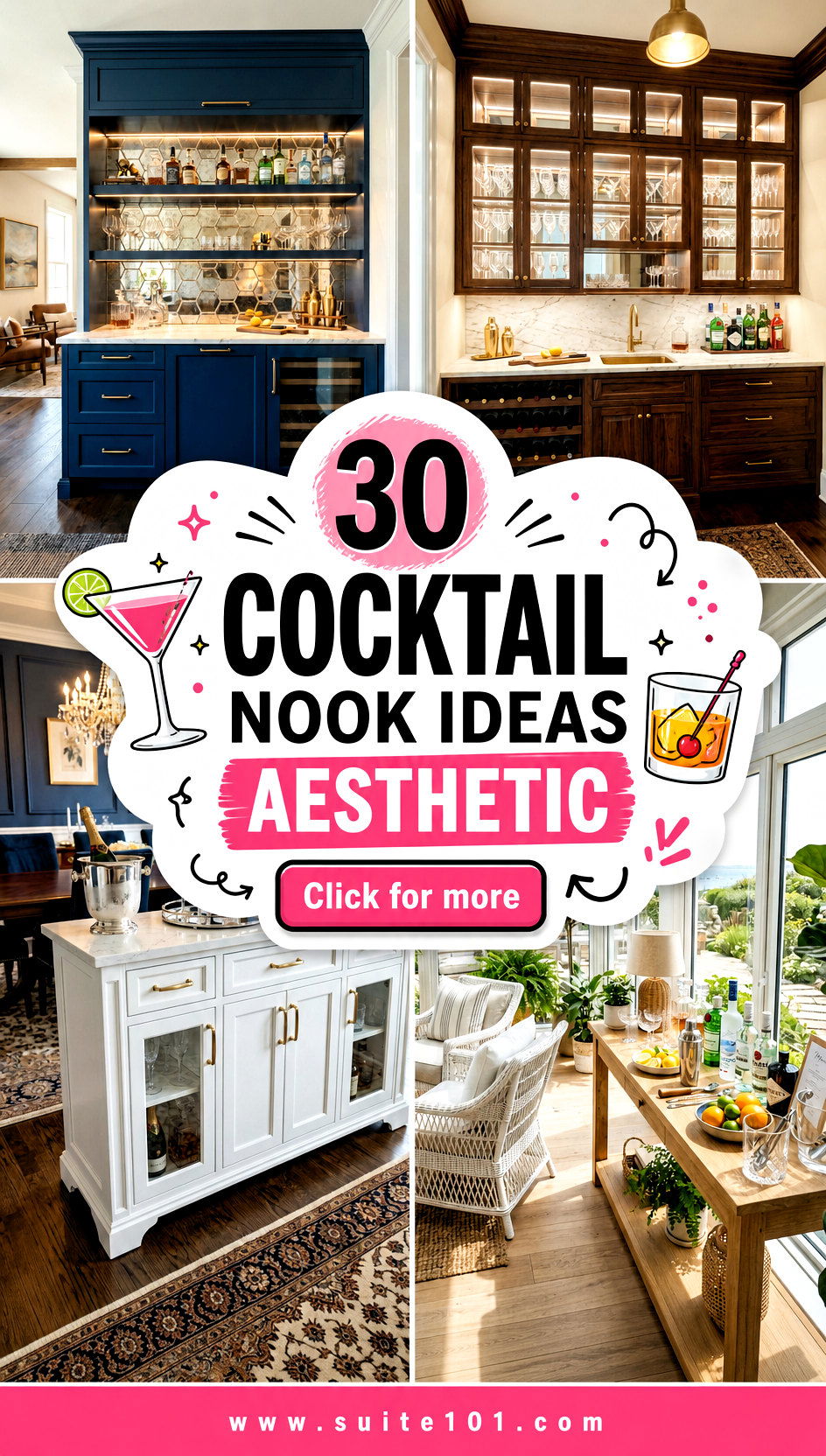 30 Cocktail Nook Ideas Aesthetic for Hosting Nights That Pop - 30 Cocktail Nook Ideas Aesthetic for Hosting Nights That Pop