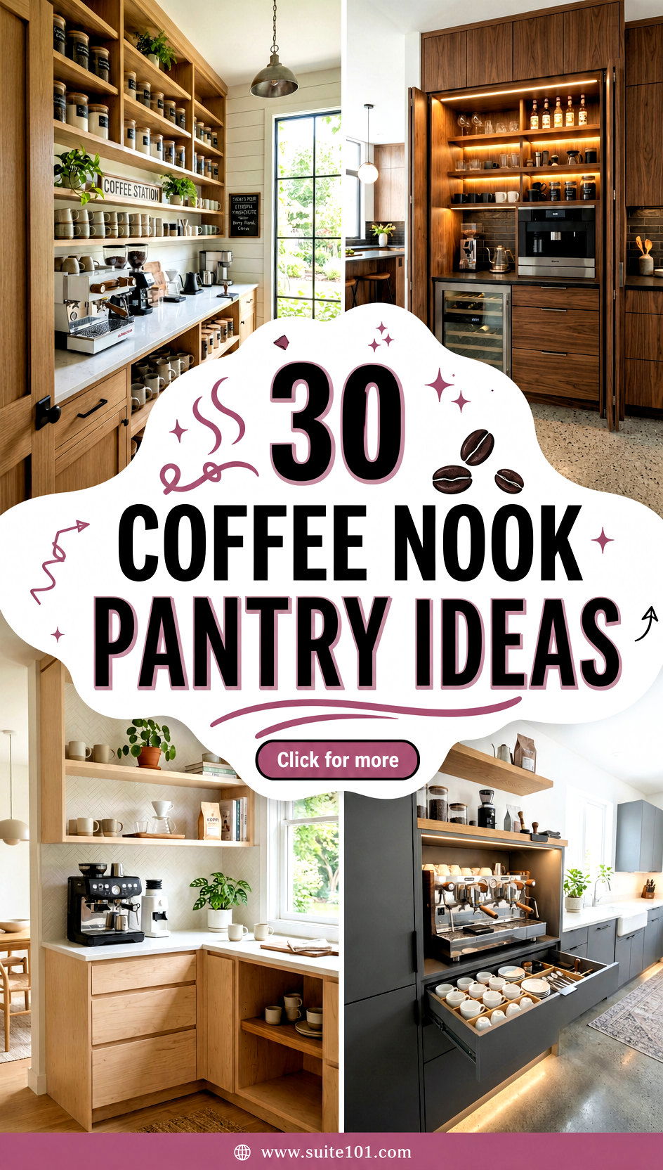 30 Coffee Nook Pantry Ideas For Storing Beans and Cups in Style - 30 Coffee Nook Pantry Ideas For Storing Beans and Cups in Style