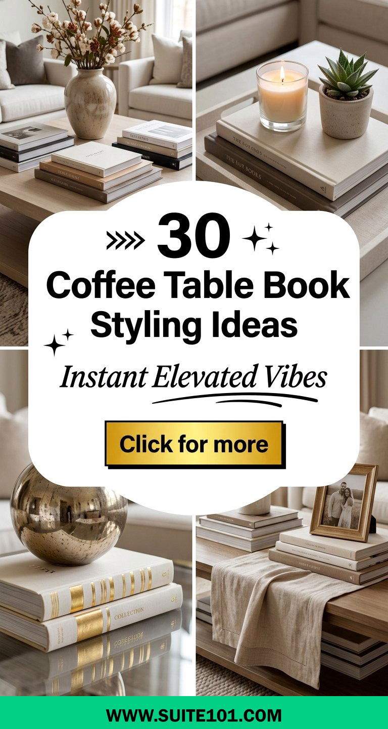 30 Coffee Table Book Styling Ideas For Instant Elevated Decor - 30 Coffee Table Book Styling Ideas For Instant, Elevated Decor