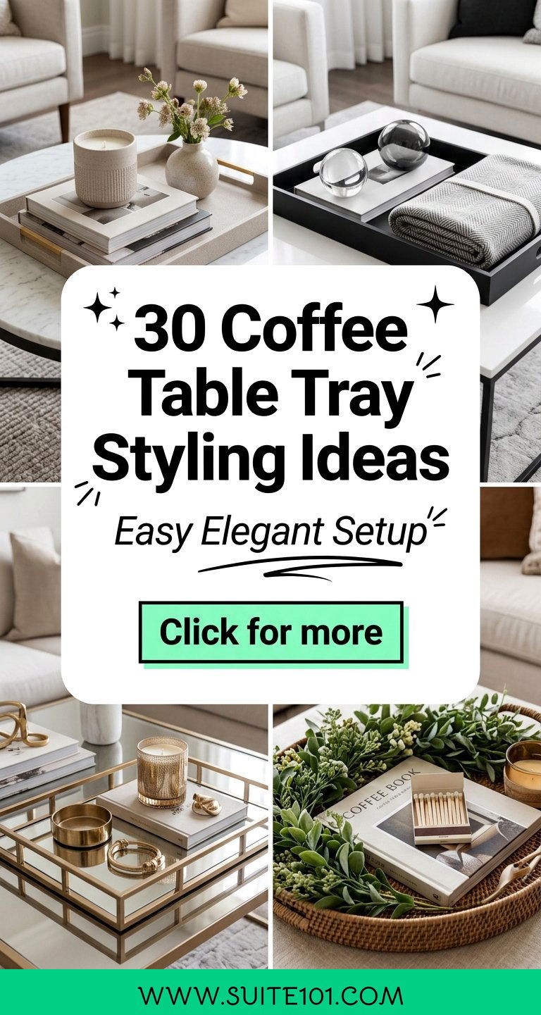30 Coffee Table Tray Styling Ideas For Easy Elegant Setup - 30 Coffee Table Tray Styling Ideas For Easy, Elegant Setup