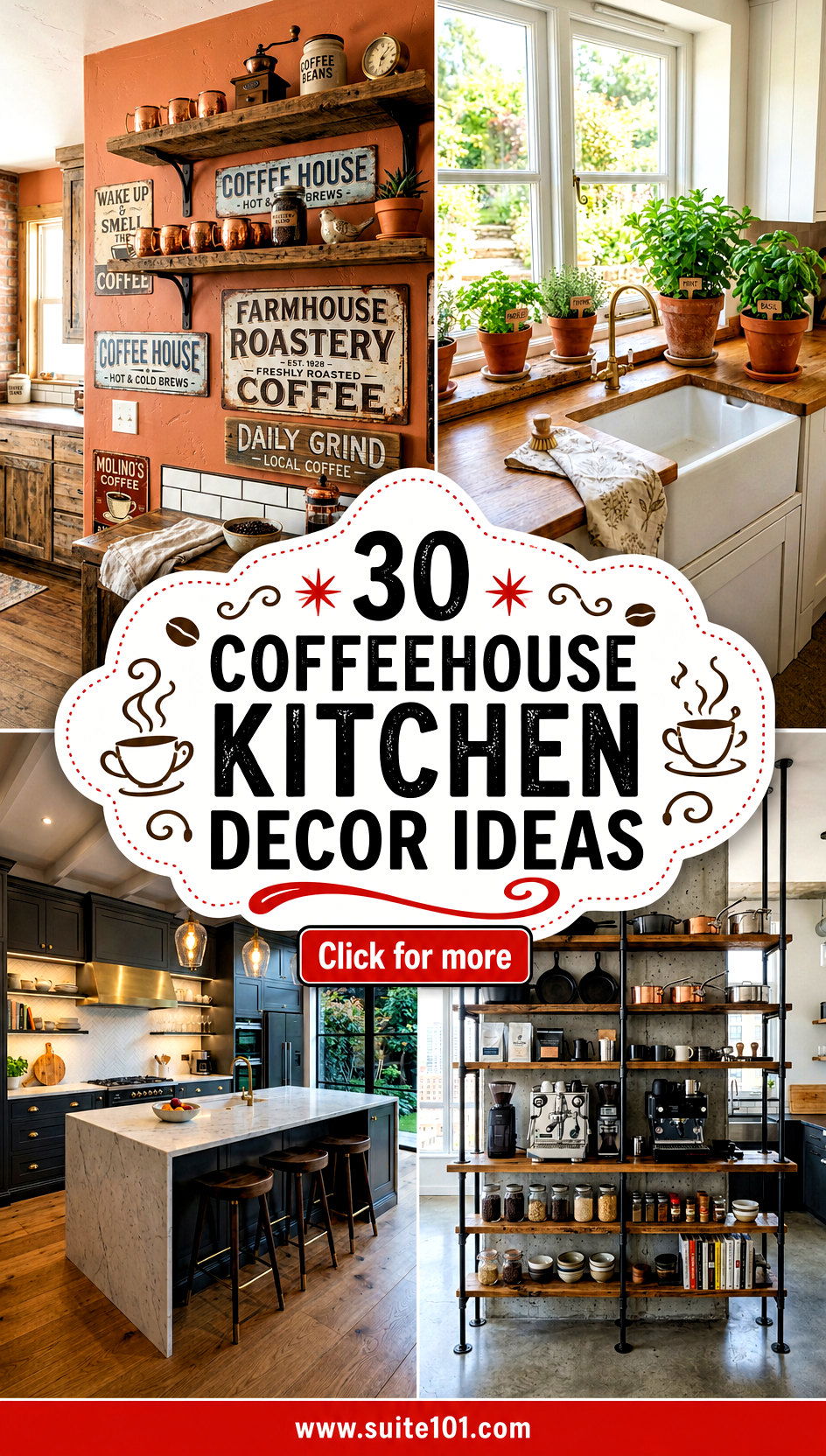 30 Coffeehouse Kitchen Decor Ideas for Cozy Cafe Vibes Every Day - 30 Coffeehouse Kitchen Decor Ideas for Cozy Café Vibes Every Day