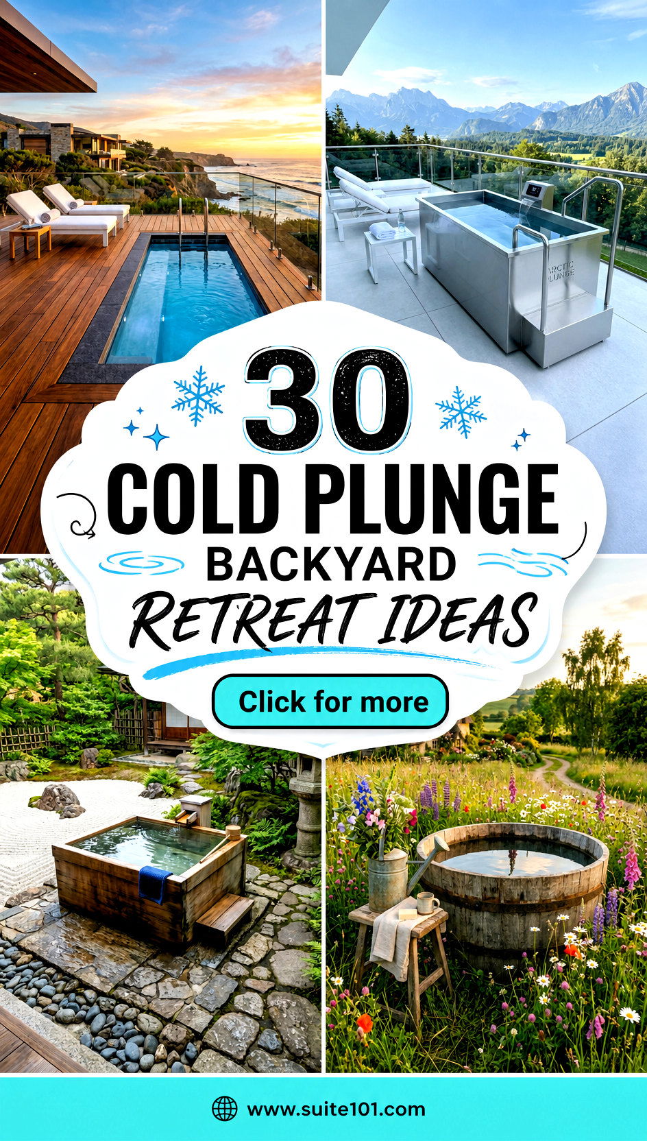 30 Cold Plunge Backyard Retreat Ideas for Wellness at Home - 30 Cold Plunge Backyard Retreat Ideas for Wellness at Home
