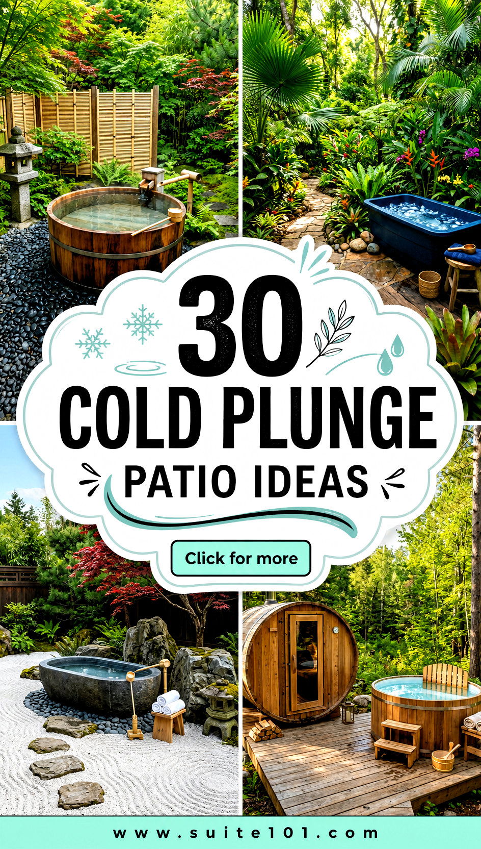 30 Cold Plunge Patio Ideas for Effortless Backyard Relaxation - 30 Cold Plunge Patio Ideas for Effortless Backyard Relaxation