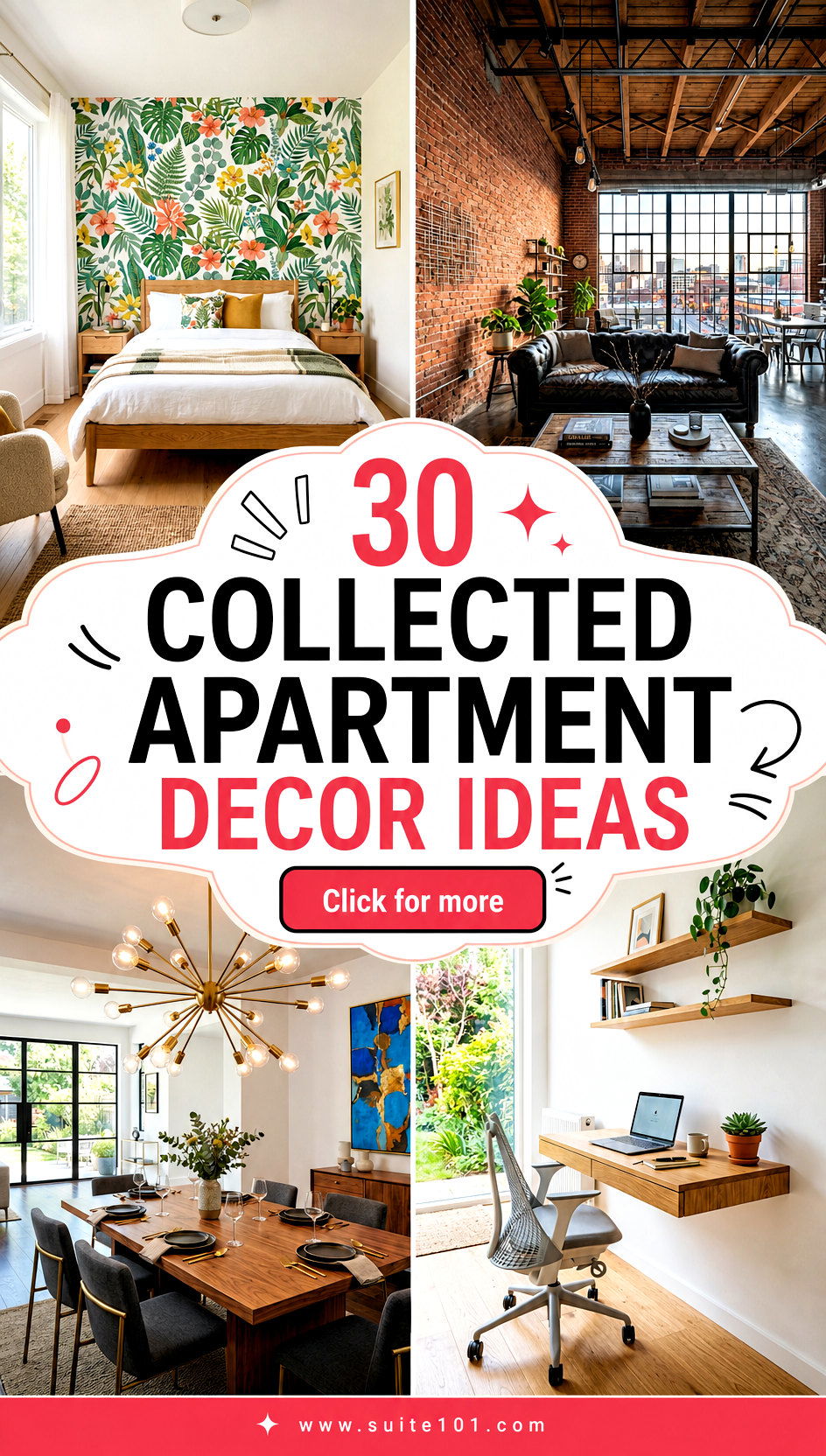 30 Collected Apartment Decor Ideas for Stylish Small Spaces - 30 Collected Apartment Decor Ideas for Stylish Small Spaces