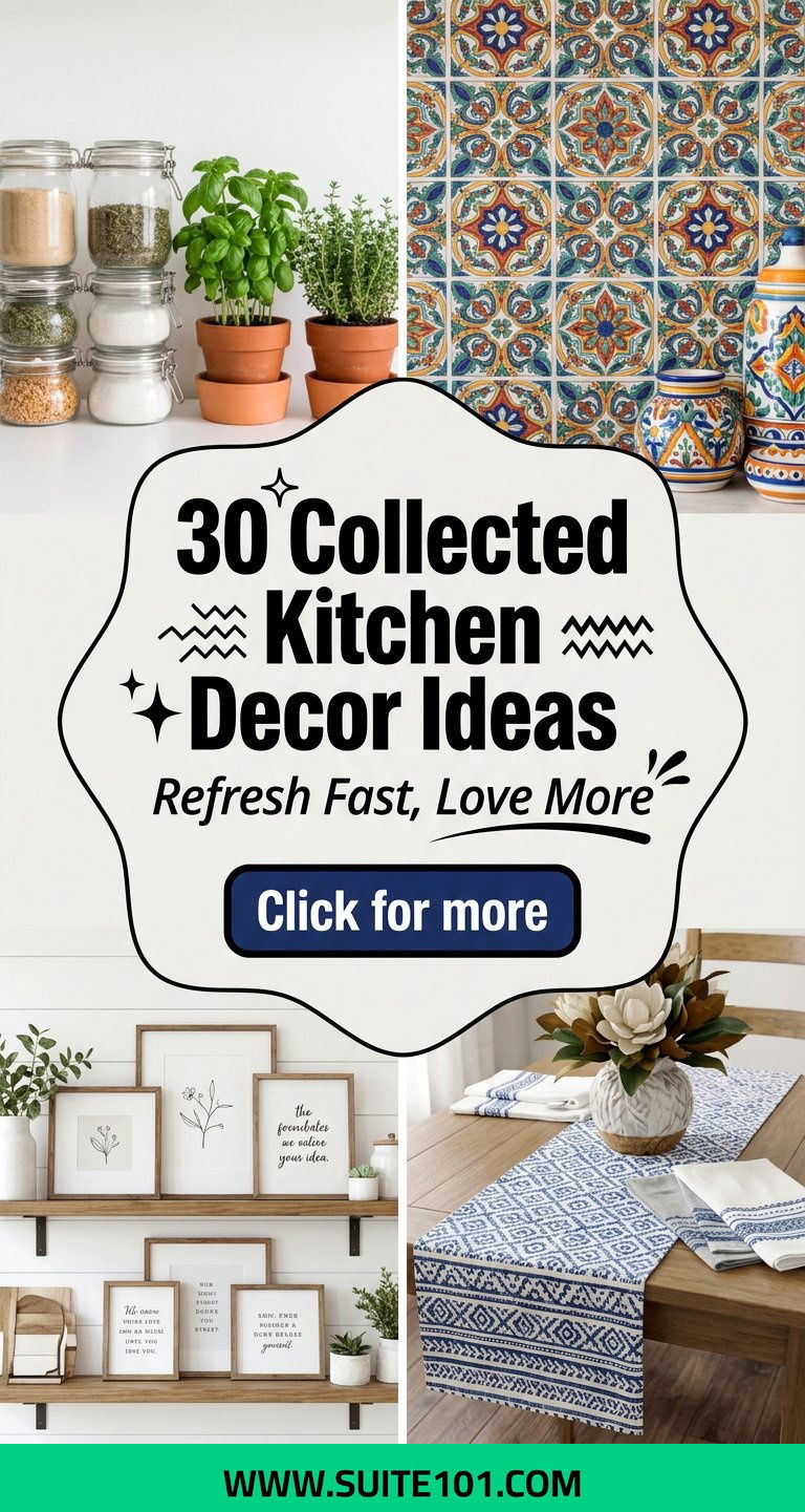 30 Collected Kitchen Decor Ideas to Refresh Your Space Fast - 30 Collected Kitchen Decor Ideas to Refresh Your Space Fast