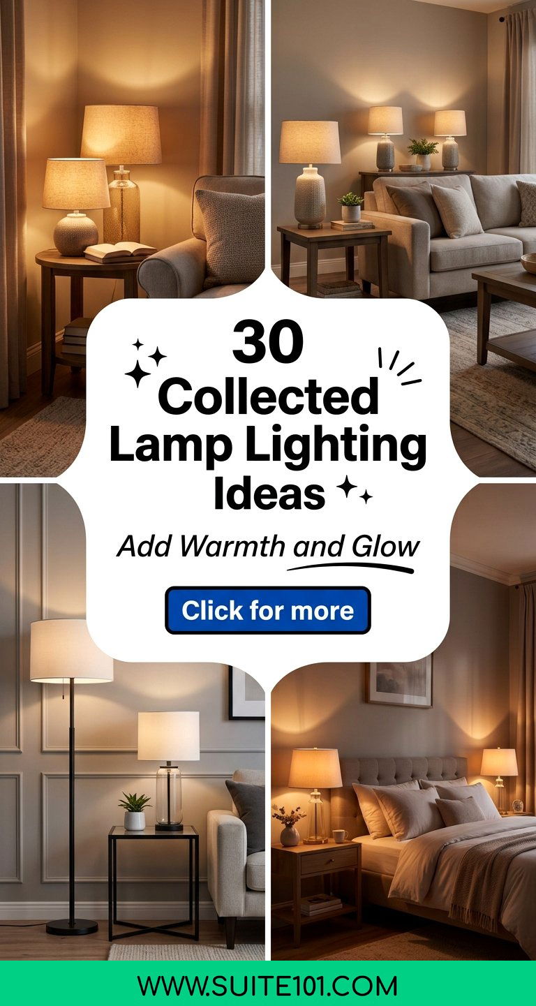 30 Collected Lamp Lighting Ideas To Add Warmth and Glow - 30 Collected Lamp Lighting Ideas To Add Warmth and Glow