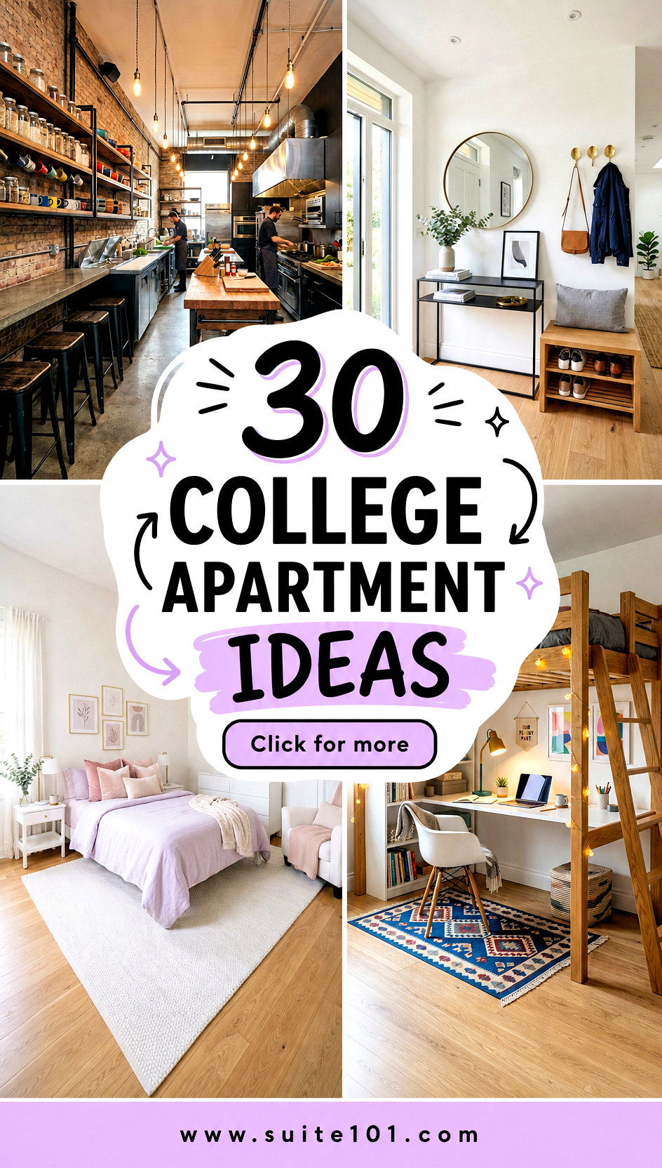 30 College Apartment Ideas That Make Small Spaces Shine - 30 College Apartment Ideas That Make Small Spaces Shine