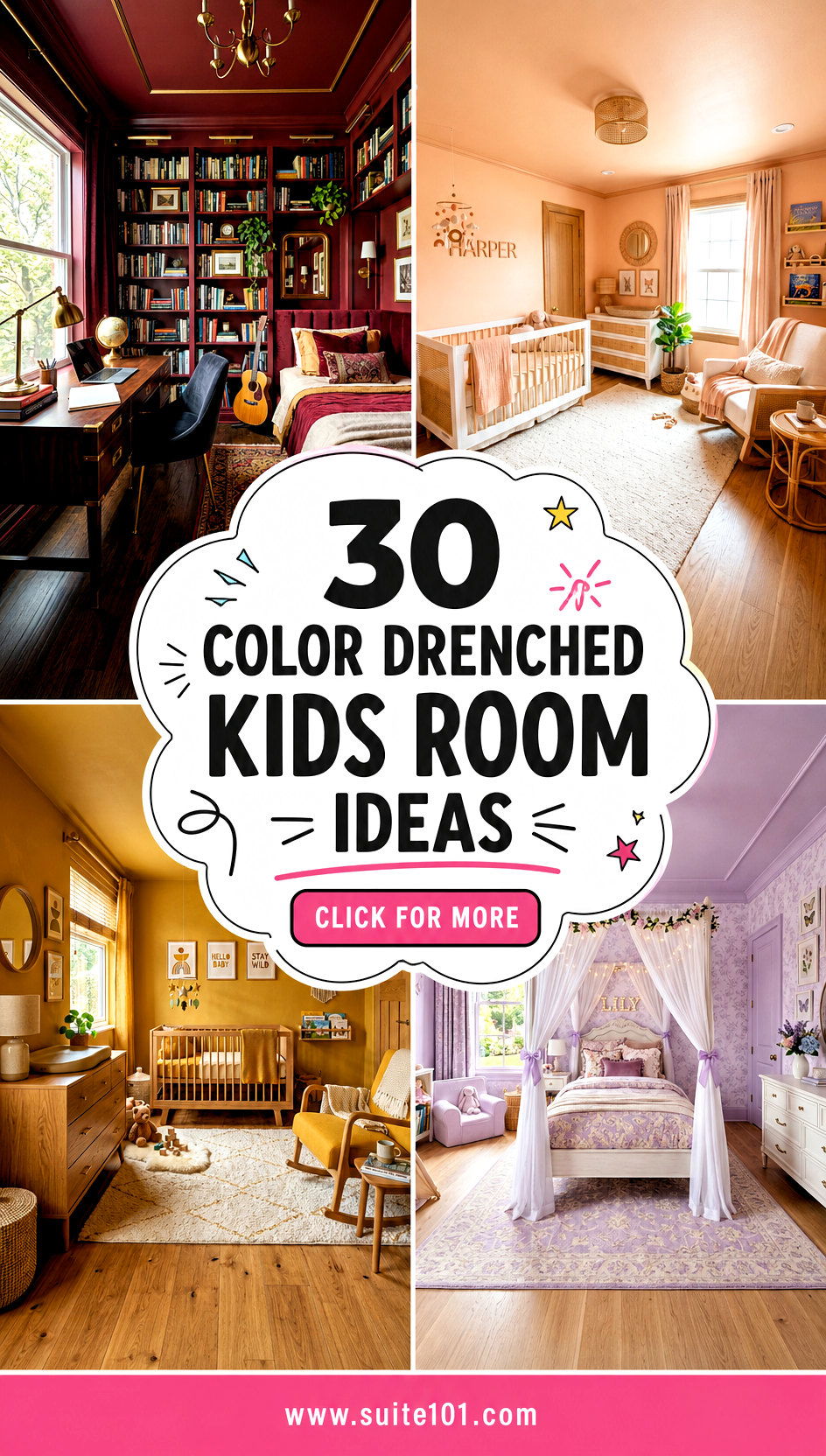30 Color Drenched Kids Room Ideas for Fun Fearless Style - 30 Color Drenched Kids Room Ideas for Fun, Fearless Style