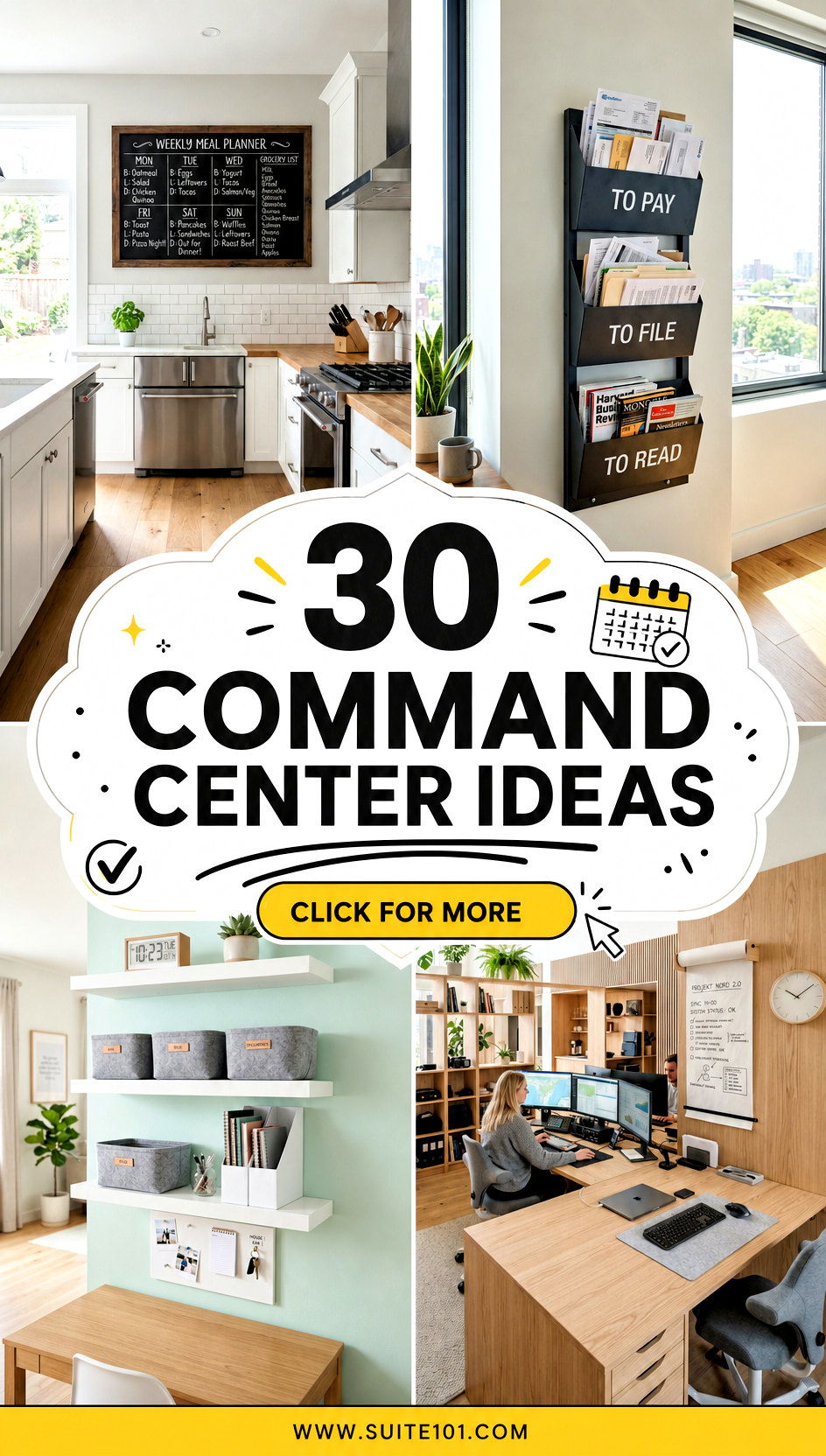 30 Command Center Ideas for Smarter Mornings and Less Stress - 30 Command Center Ideas for Smarter Mornings and Less Stress