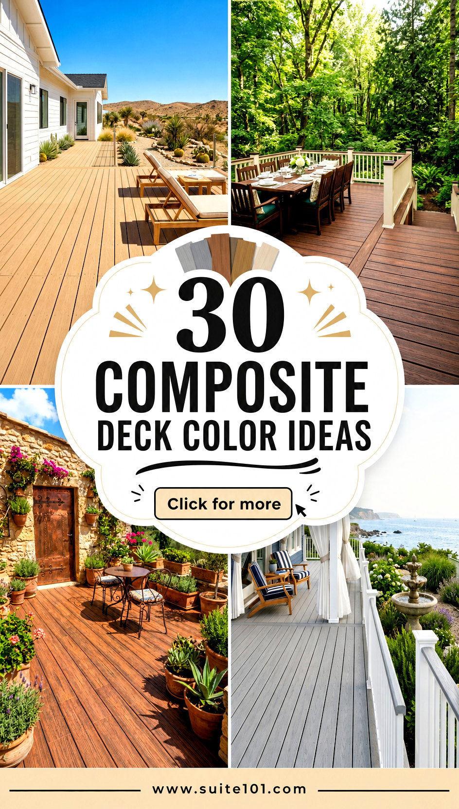 30 Composite Deck Color Ideas That Boost Curb Appeal Fast - 30 Composite Deck Color Ideas That Boost Curb Appeal Fast