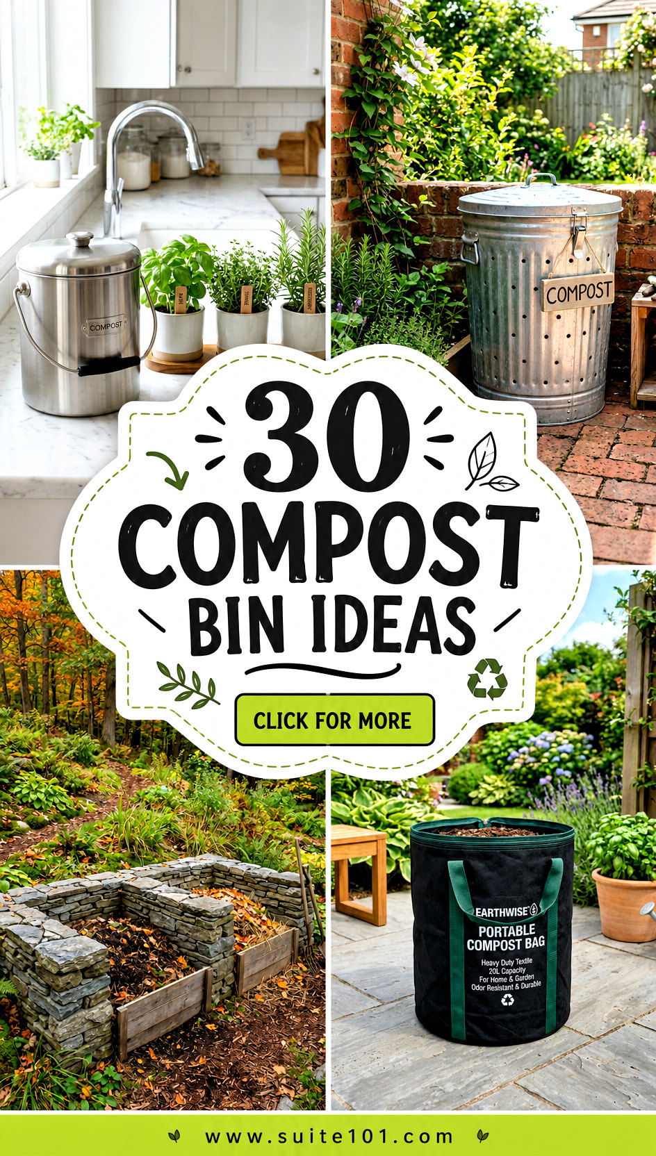 30 Compost Bin Ideas to Find the Right Setup for Your Yard - 30 Compost Bin Ideas to Find the Right Setup for Your Yard