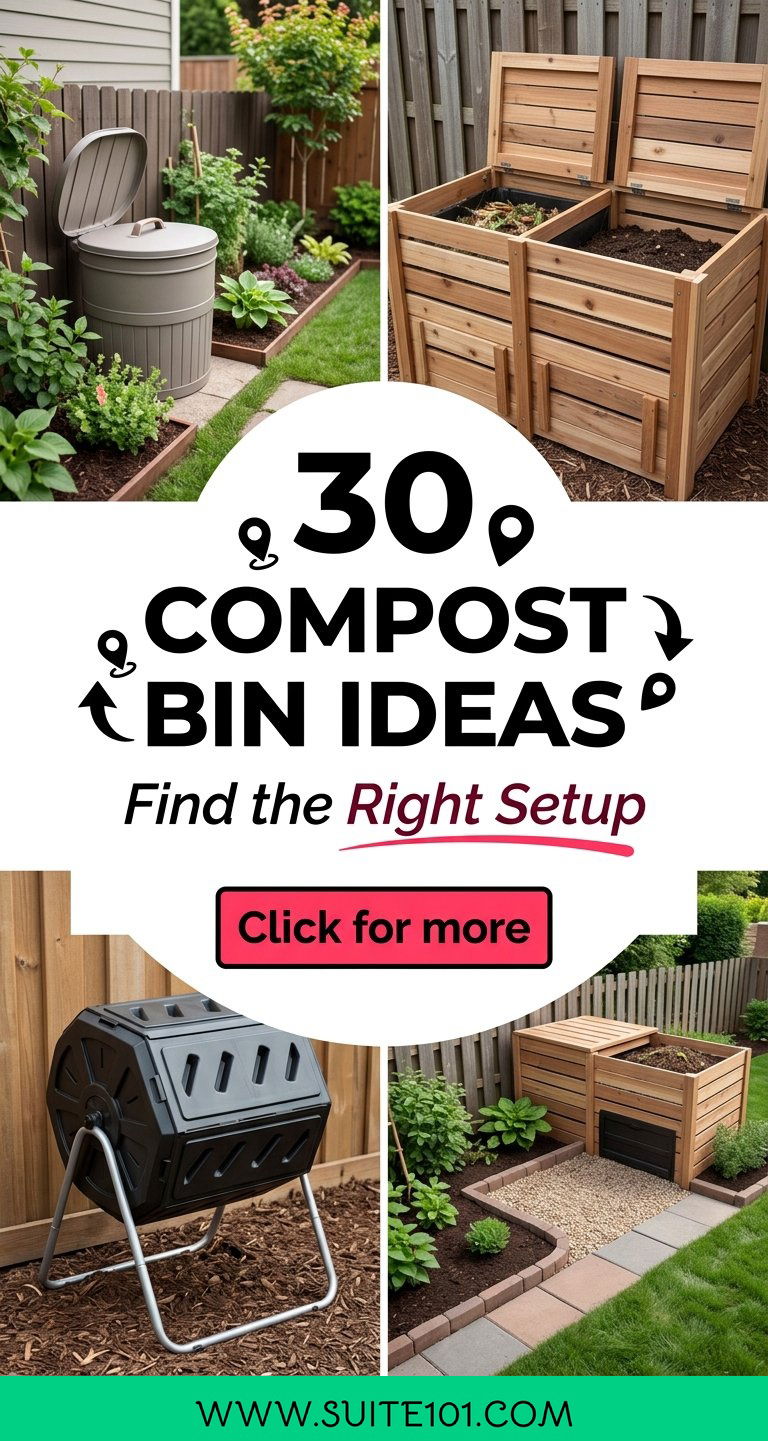 30 Compost Bin Ideas to Find the Right Setup for Your Yard - 30 Compost Bin Ideas to Find the Right Setup for Your Yard