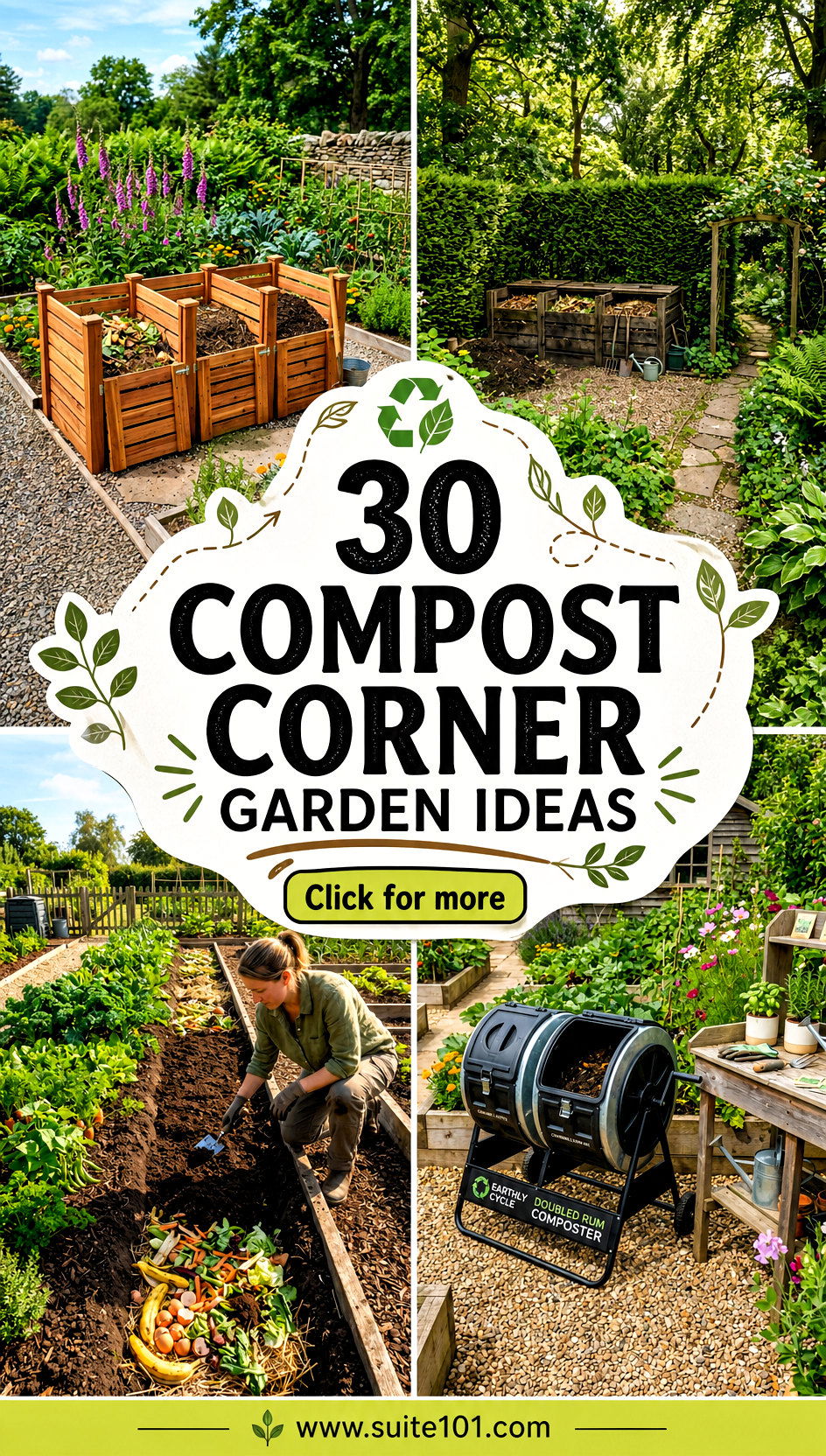 30 Compost Corner Garden Ideas to Turn Waste Into Gold Fast - 30 Compost Corner Garden Ideas to Turn Waste Into Gold Fast